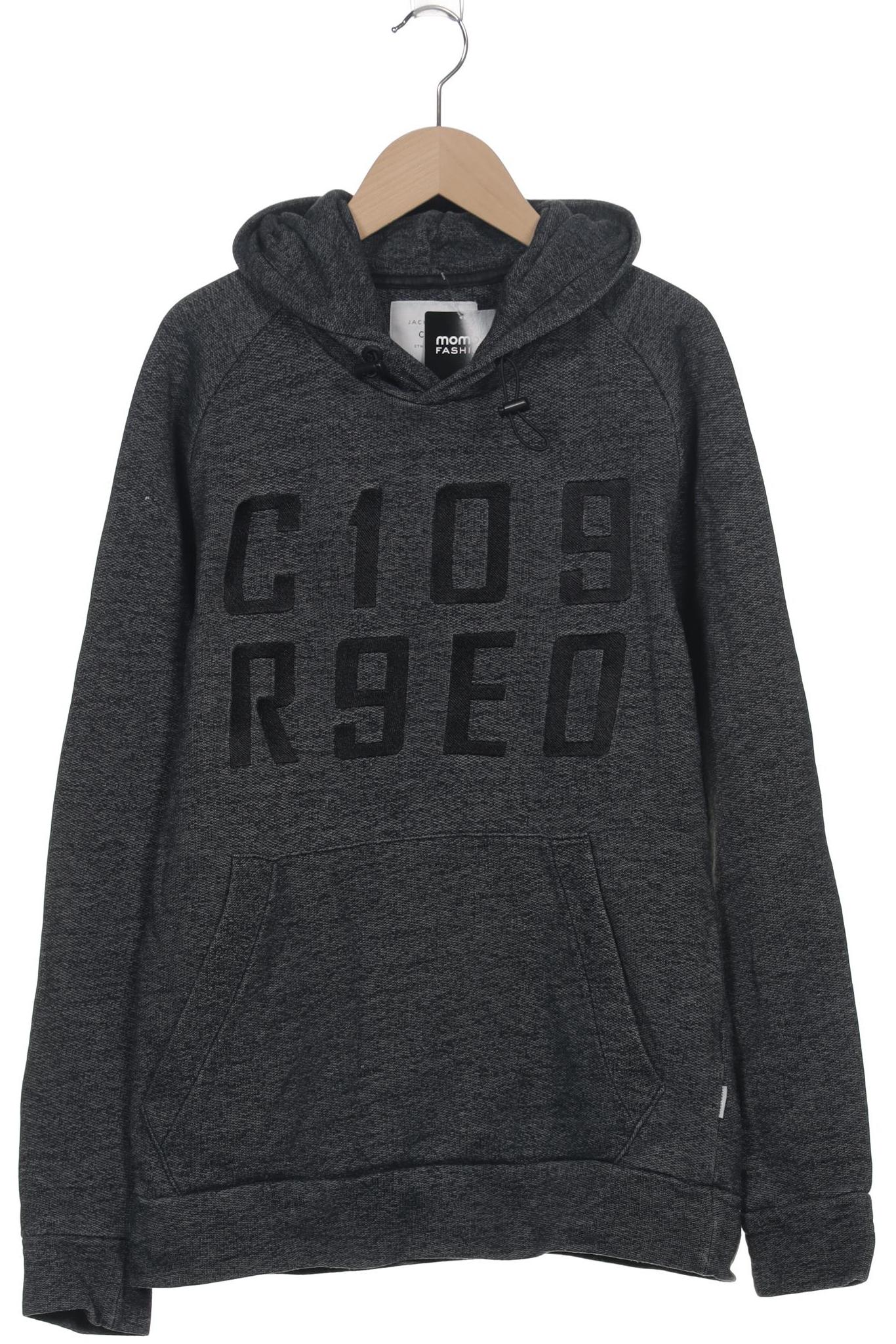 

Jack & Jones Herren Kapuzenpullover, grau, Gr. 46