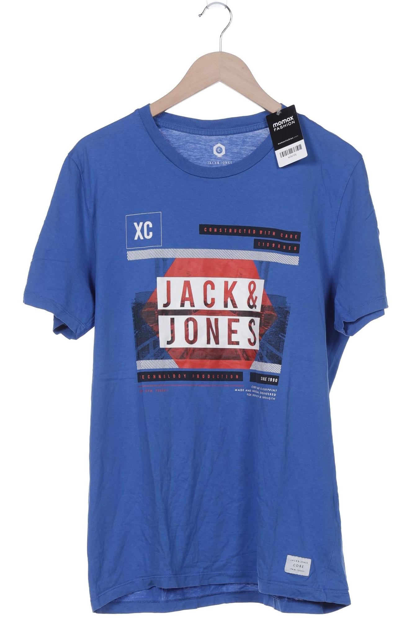 

Jack & Jones Herren T-Shirt, blau, Gr. 56