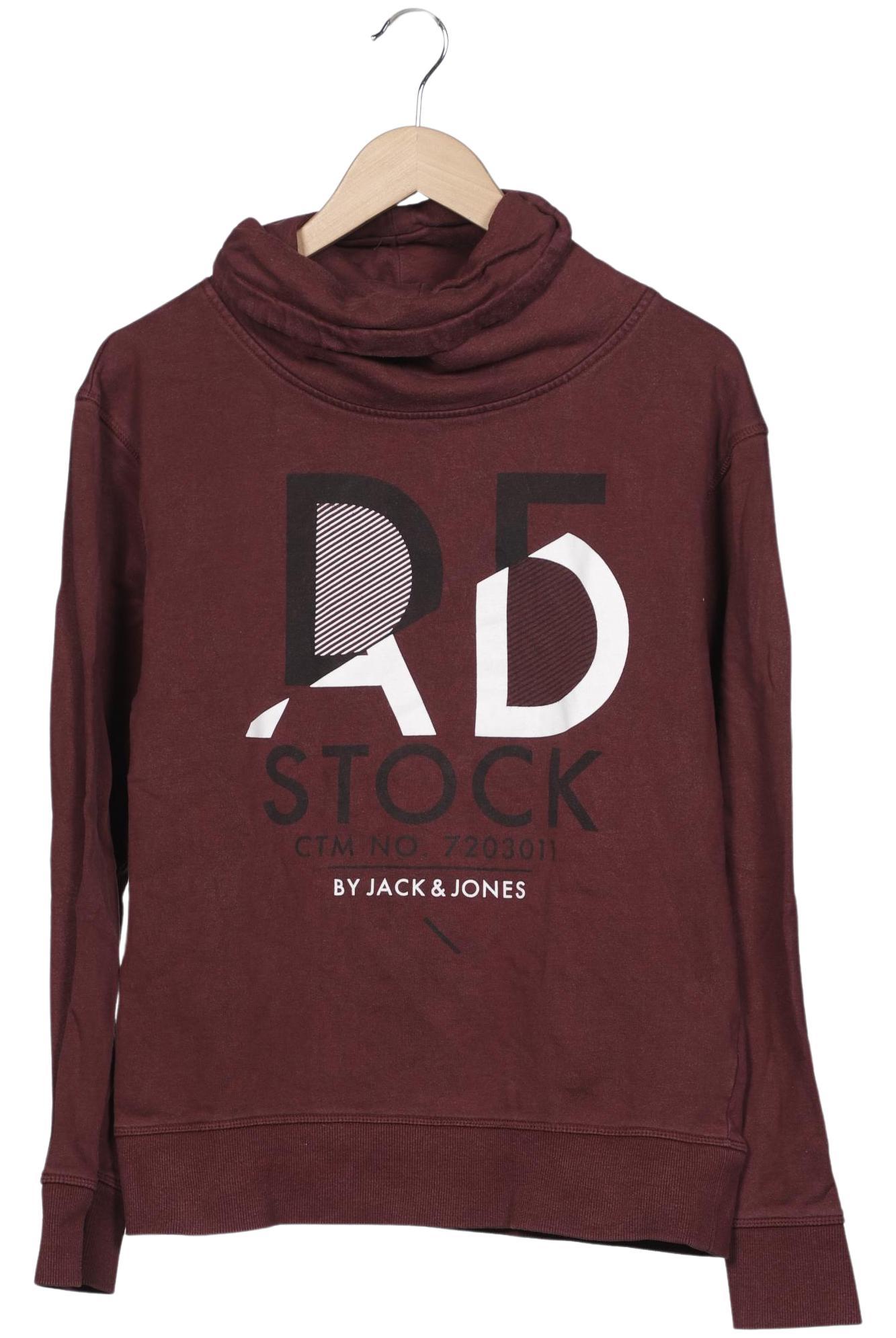 

Jack & Jones Herren Sweatshirt, bordeaux, Gr. 48