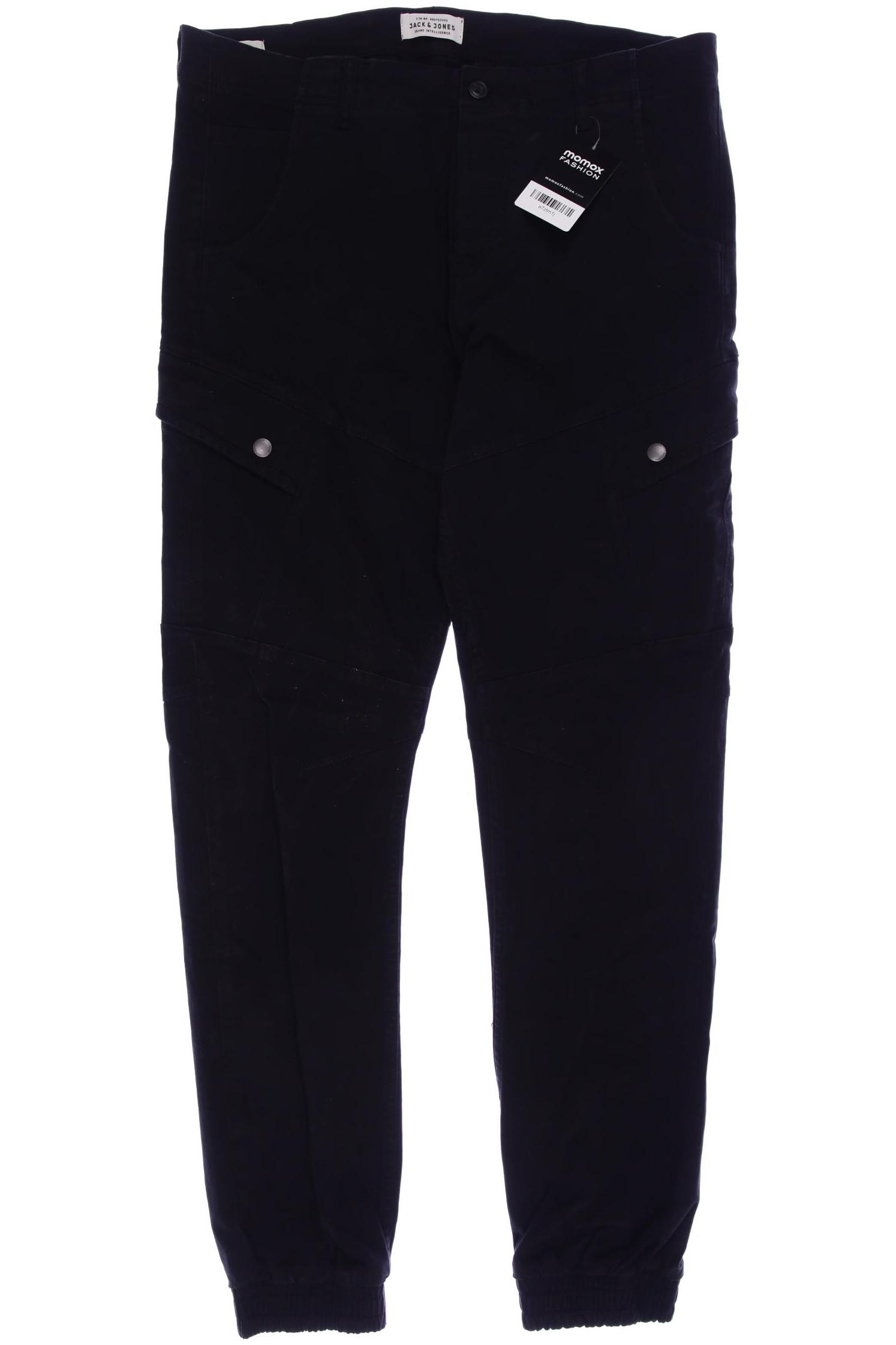 

Jack & Jones Herren Stoffhose, schwarz, Gr. 52