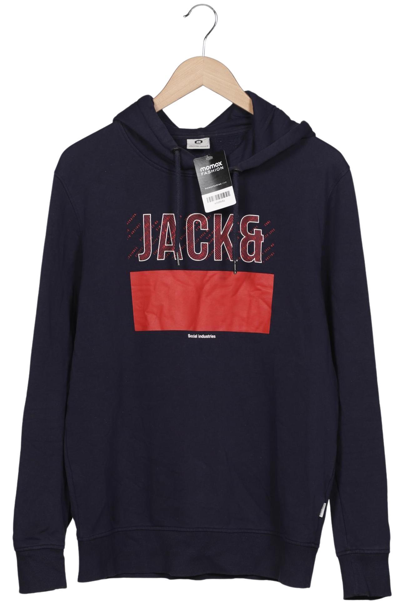 

Jack & Jones Herren Kapuzenpullover, marineblau, Gr. 52