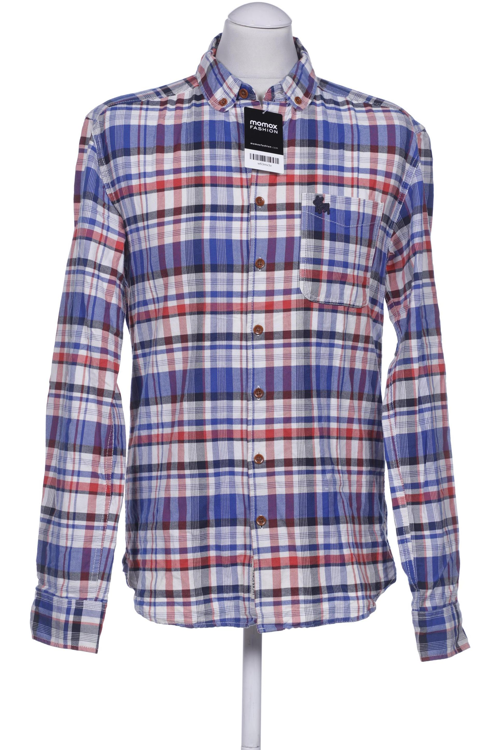 

JACK & JONES Herren Hemd, blau