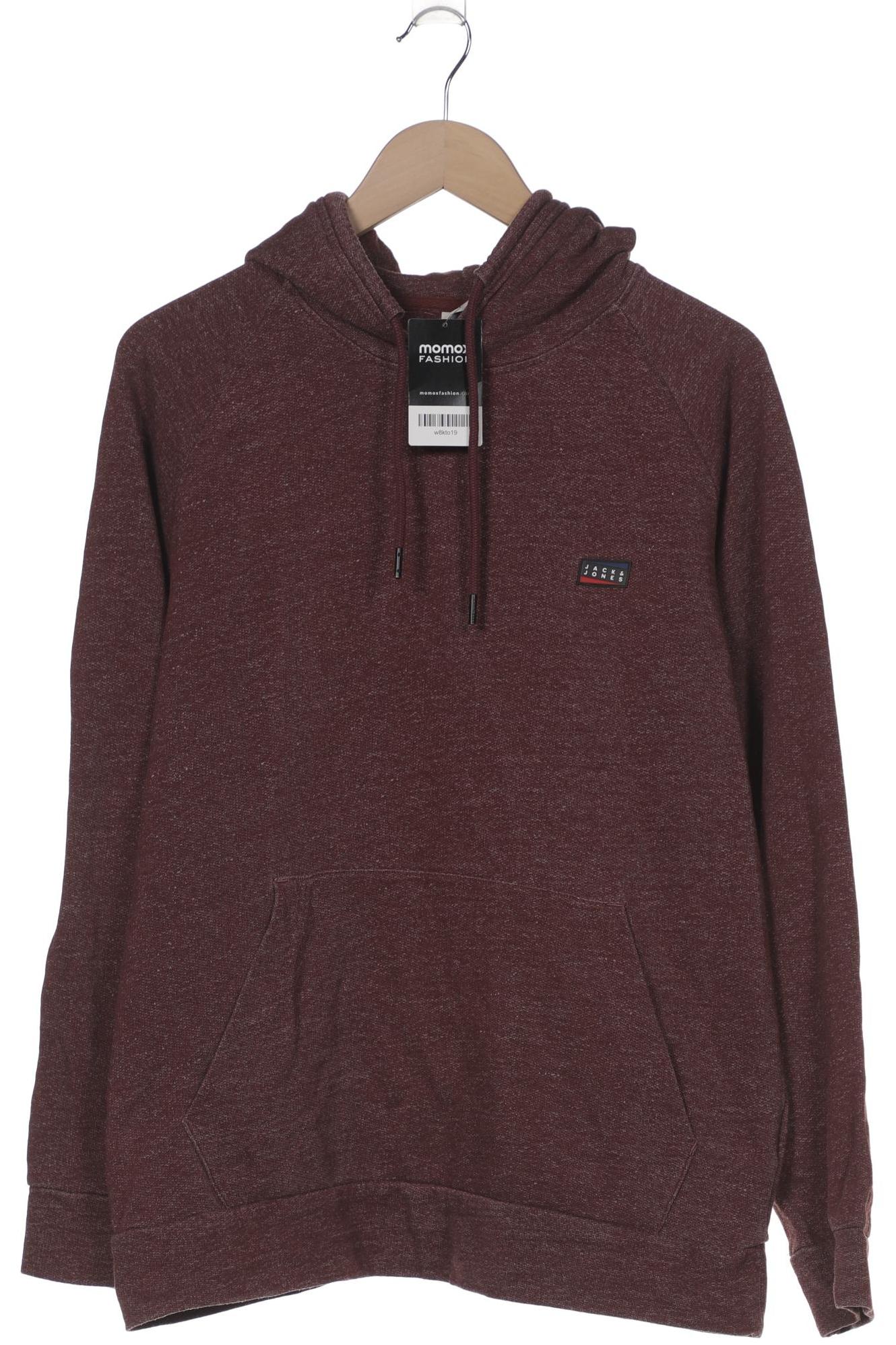 

Jack & Jones Herren Kapuzenpullover, bordeaux, Gr. 52