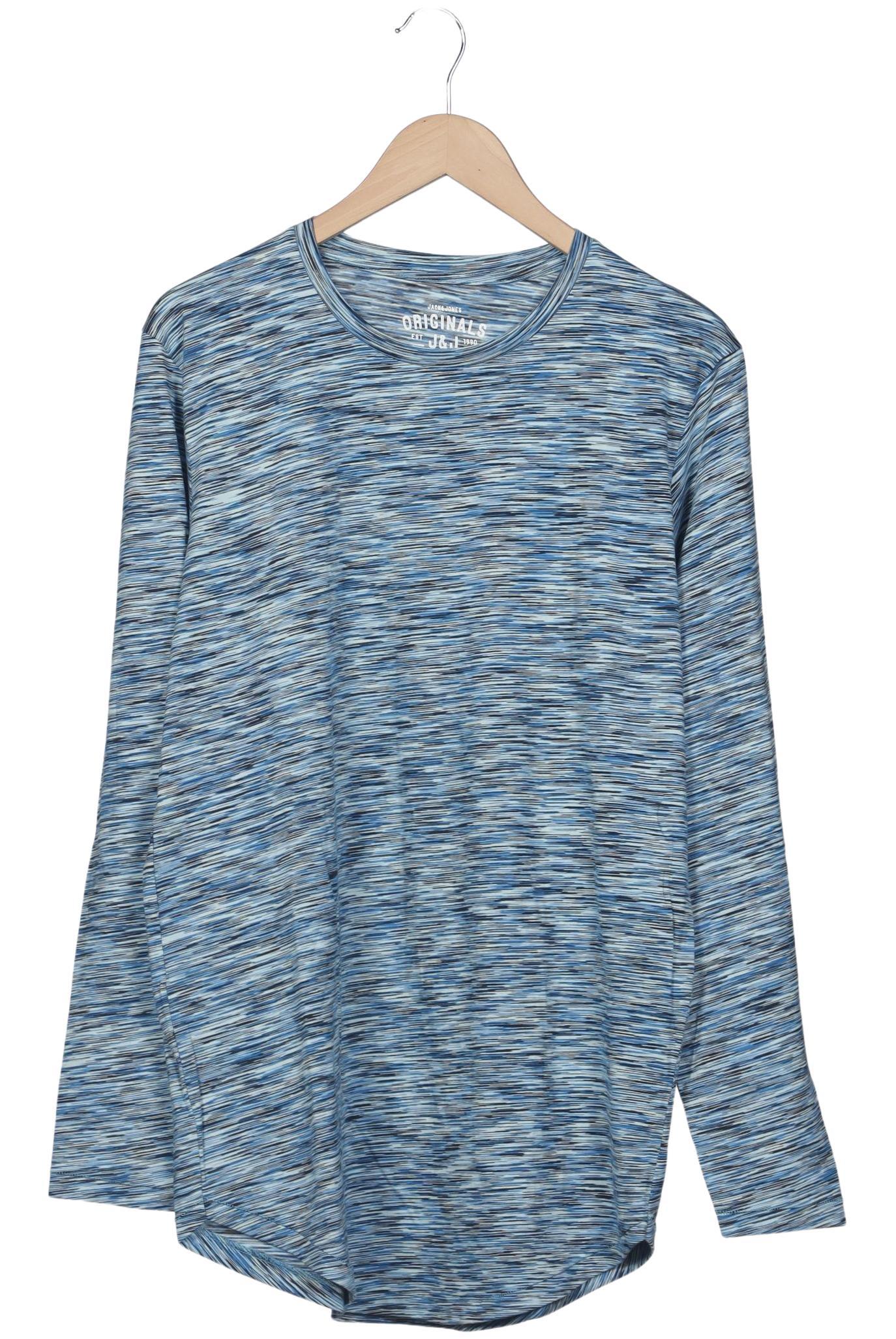 Thumbnail - Jack &amp; Jones Herren Langarmshirt, hellblau, Gr. 54