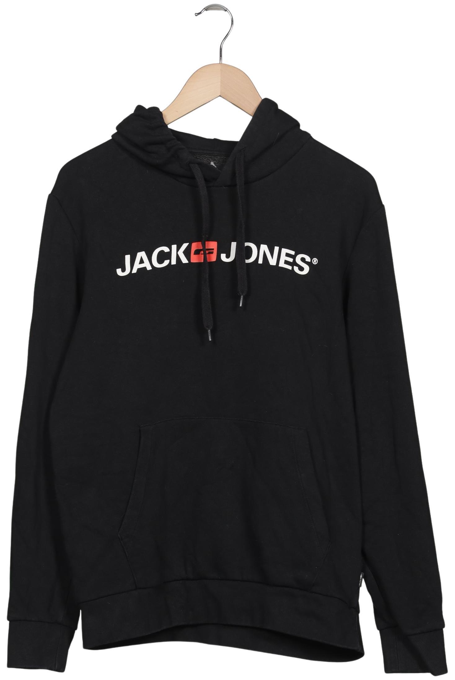

Jack & Jones Herren Kapuzenpullover, schwarz, Gr. 52