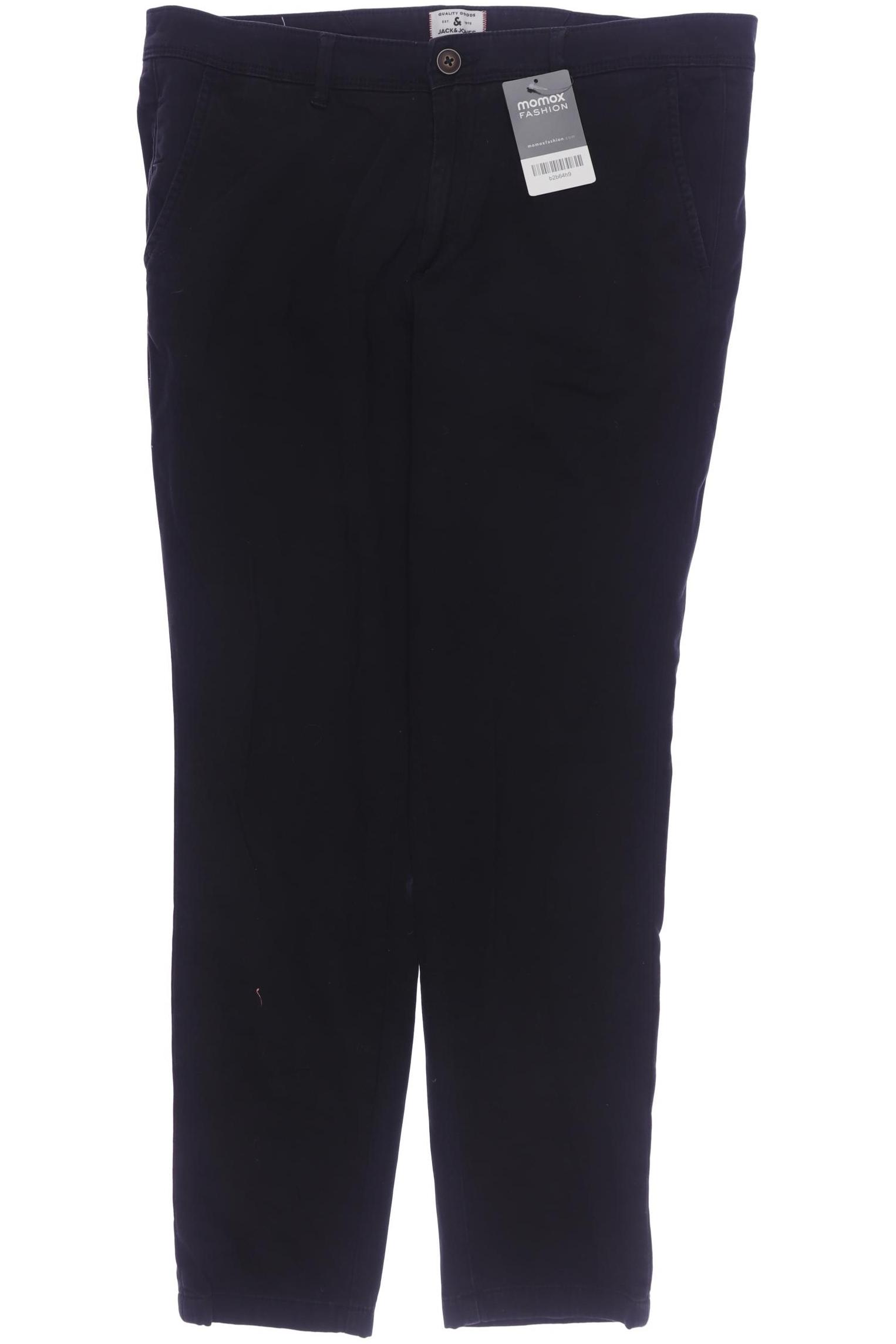 

Jack & Jones Herren Stoffhose, schwarz, Gr. 34
