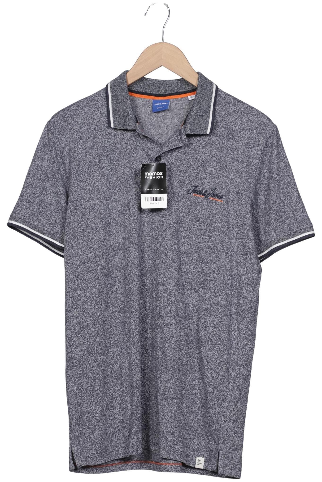 Thumbnail - Jack &amp; Jones Herren Poloshirt, grau, Gr. 48