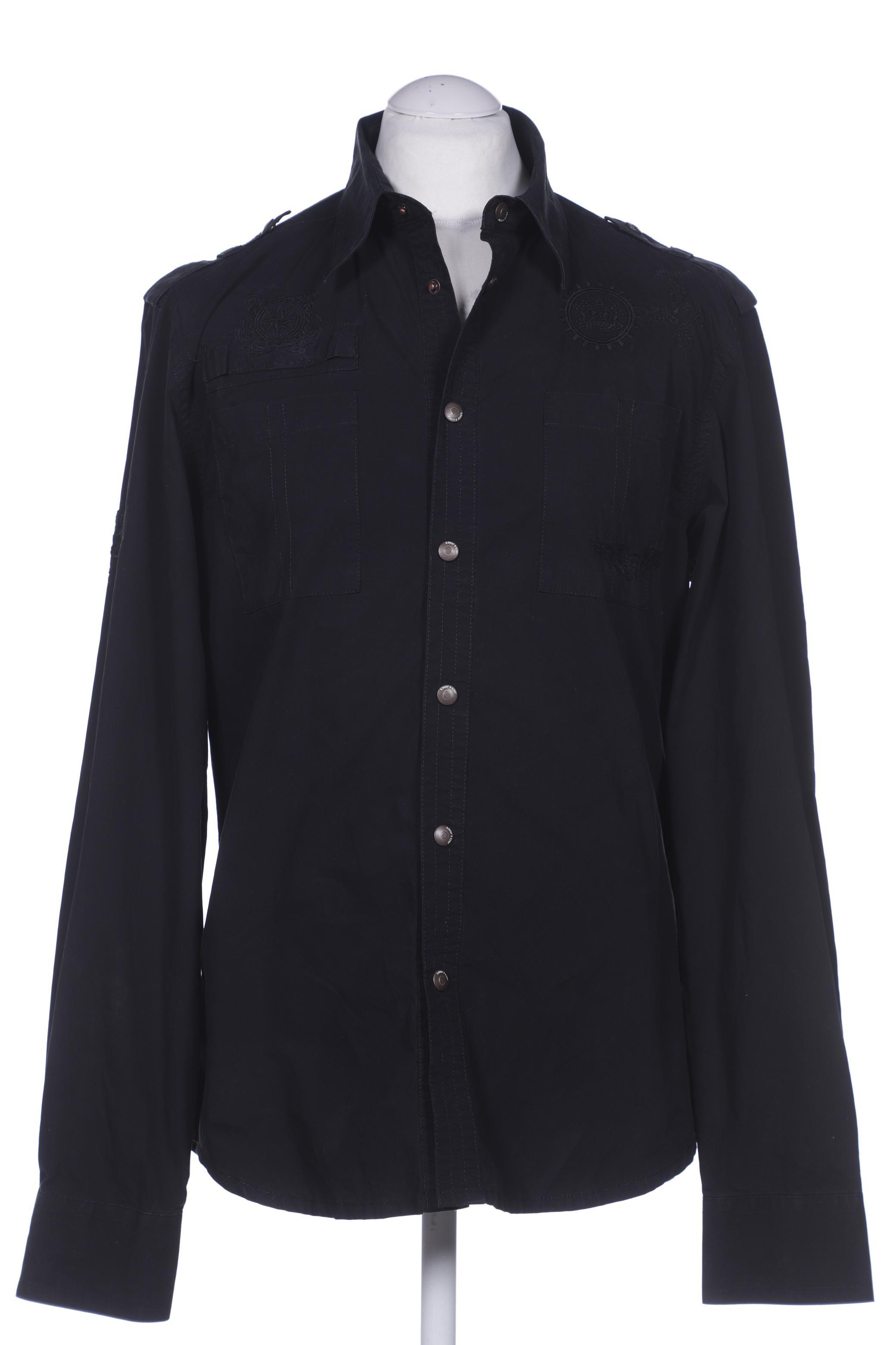 

Jack & Jones Herren Hemd, schwarz, Gr. 52