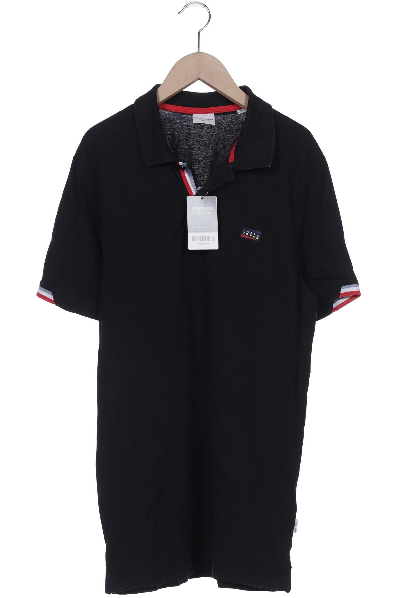 

Jack & Jones Herren Poloshirt, schwarz, Gr. 52