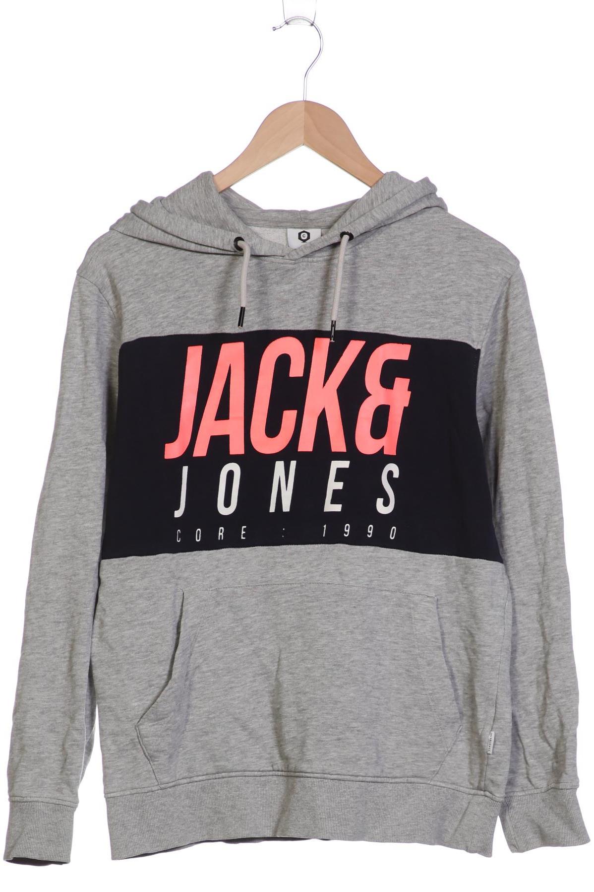 

JACK & JONES Herren Kapuzenpullover, grau