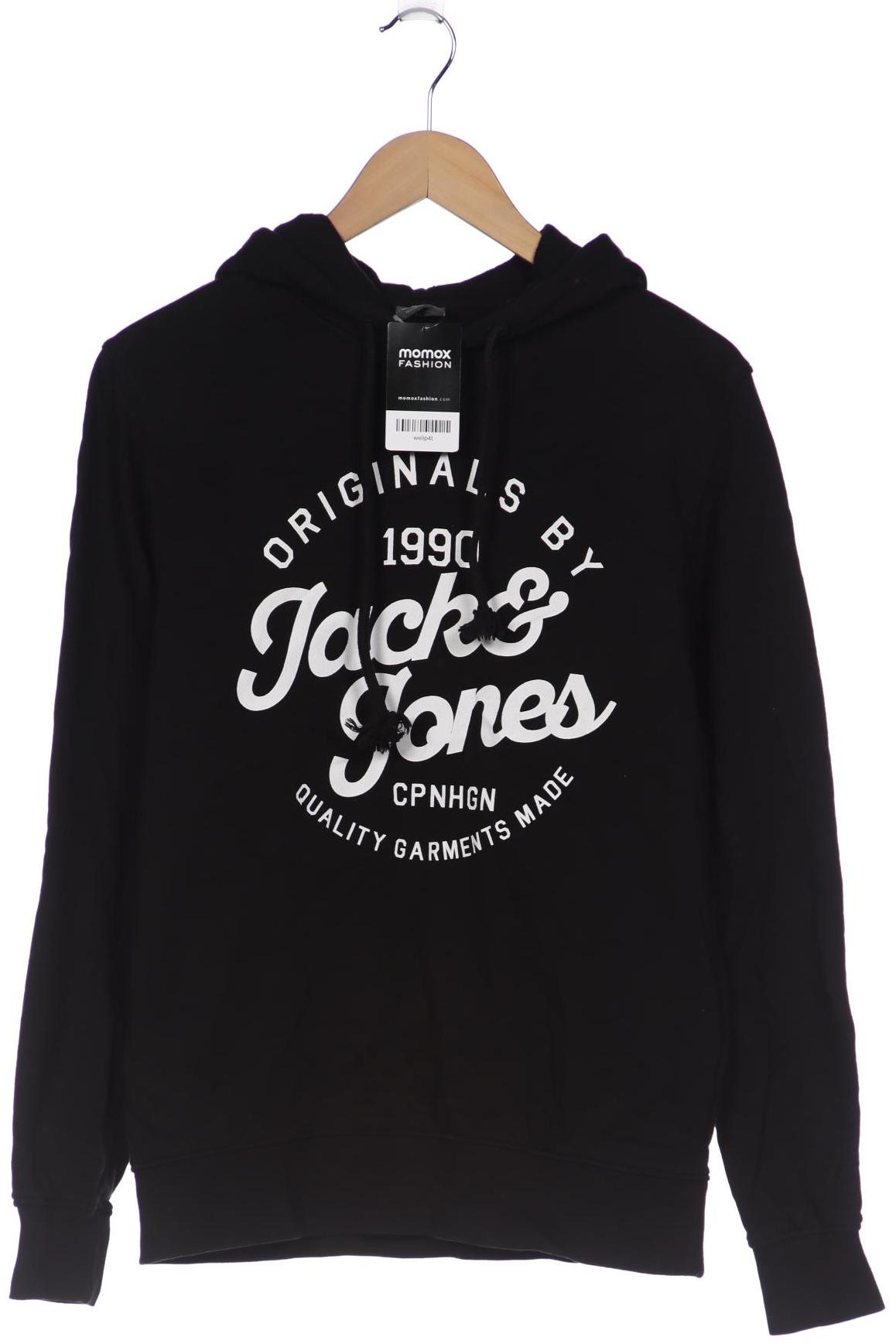 

JACK & JONES Herren Kapuzenpullover, schwarz
