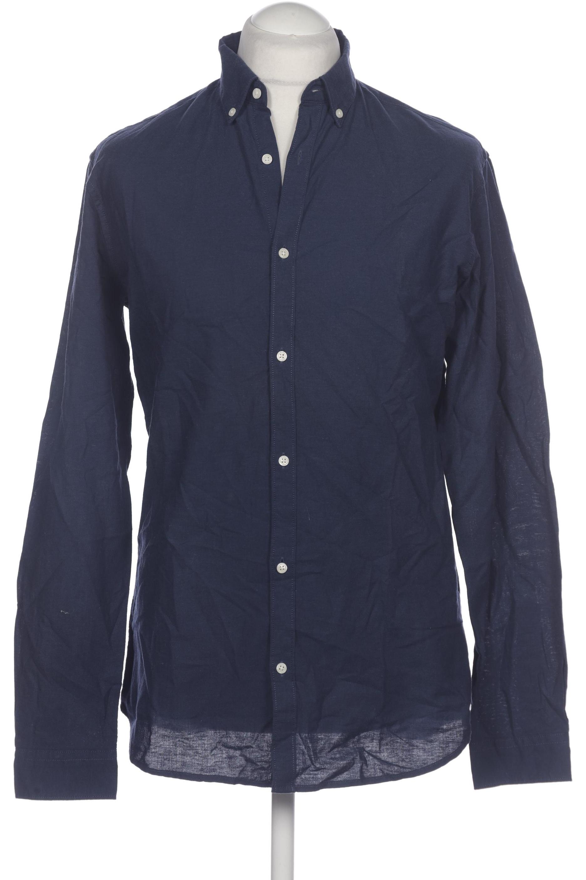 

Jack & Jones Herren Hemd, blau, Gr. 48