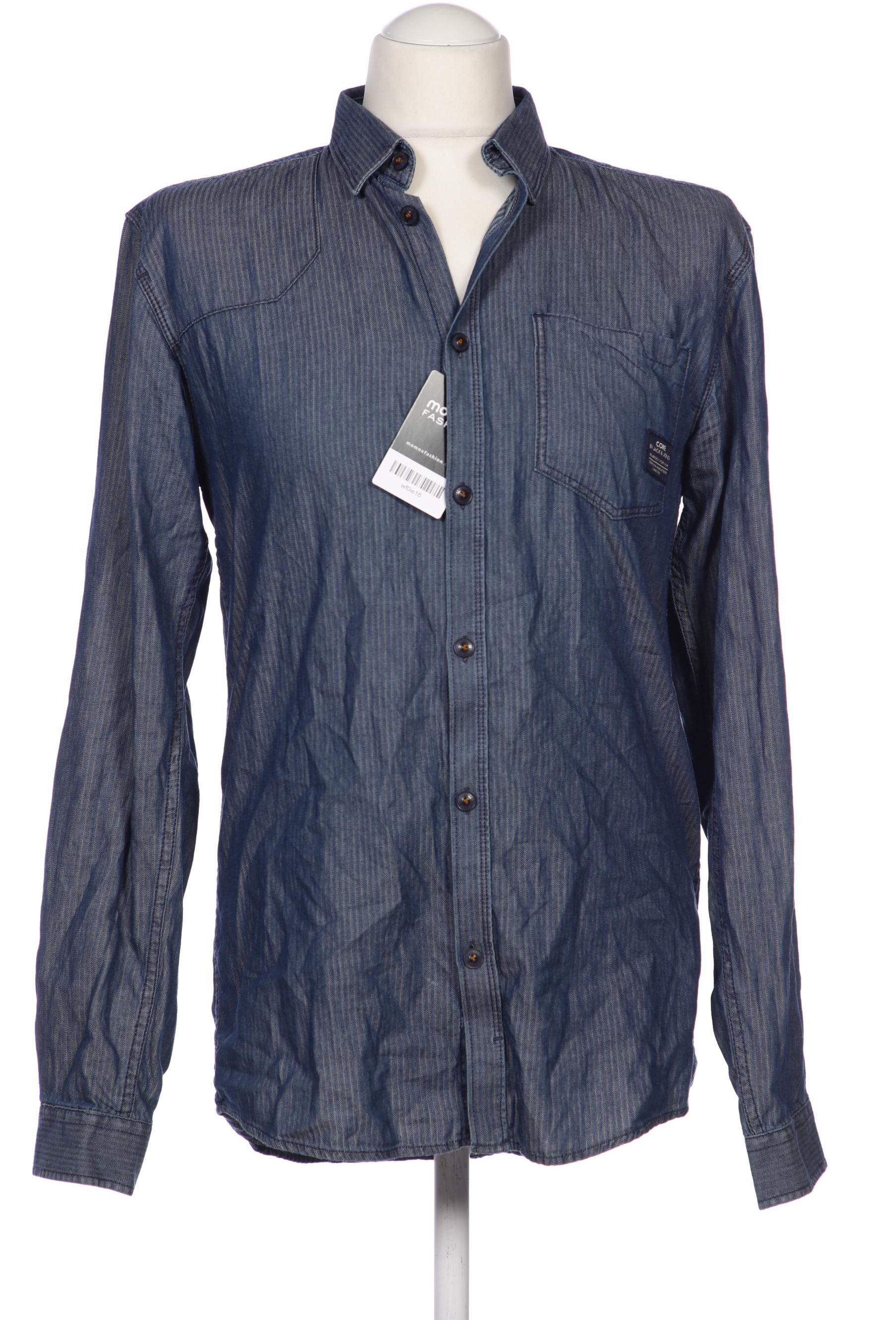 

JACK & JONES Herren Hemd, marineblau