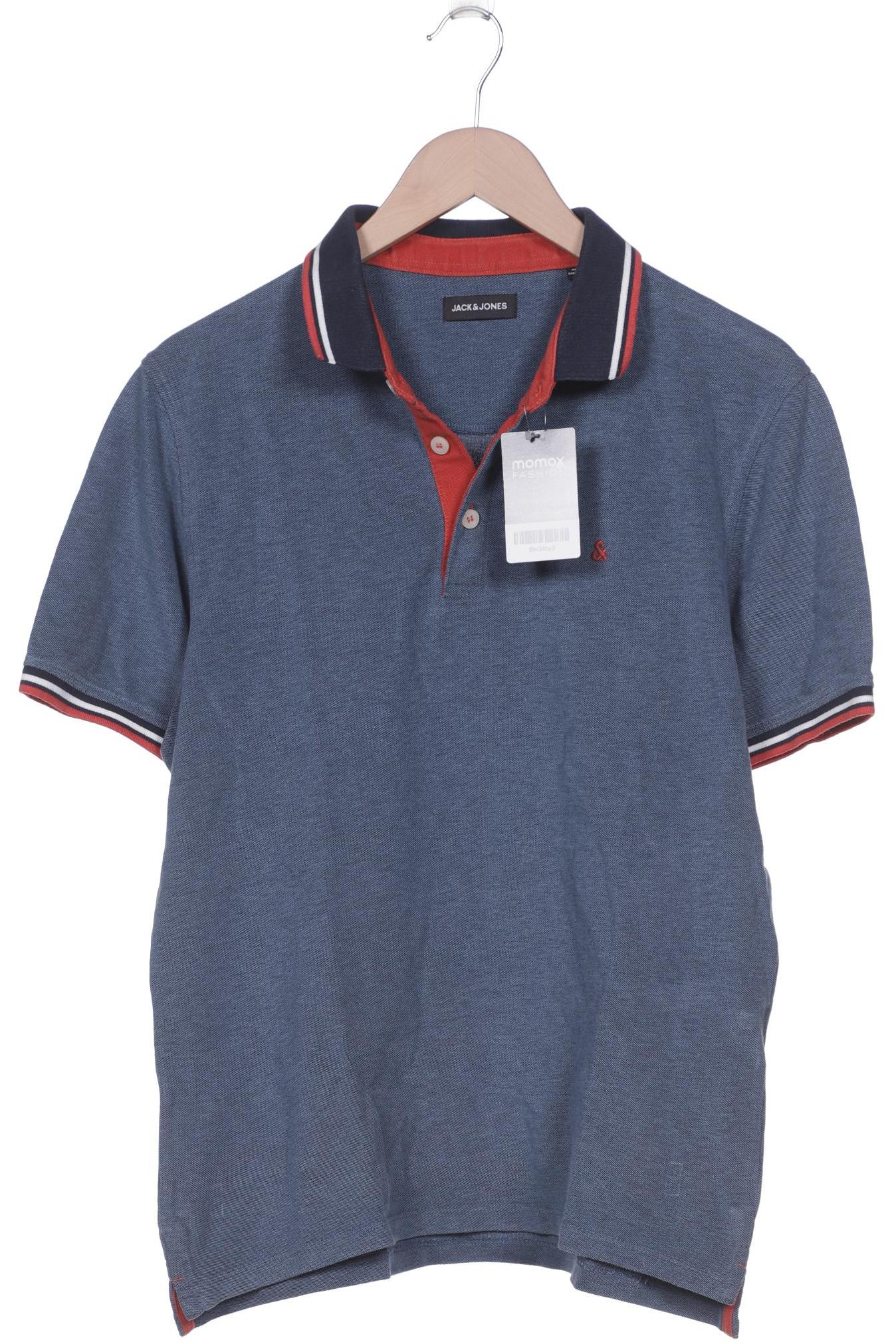 

Jack & Jones Herren Poloshirt, blau, Gr. 54