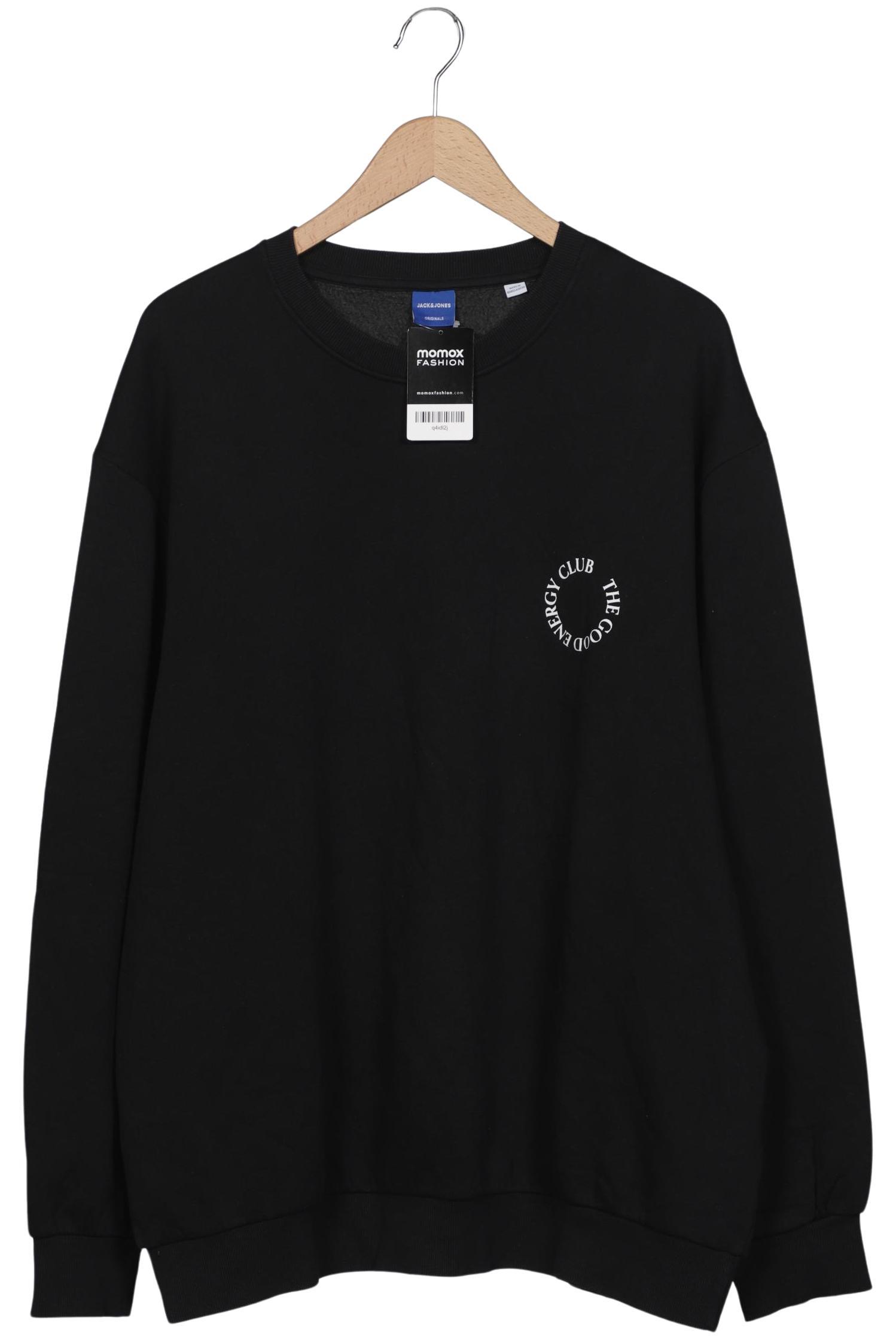 Thumbnail - Jack &amp; Jones Herren Sweatshirt, schwarz, Gr. 56