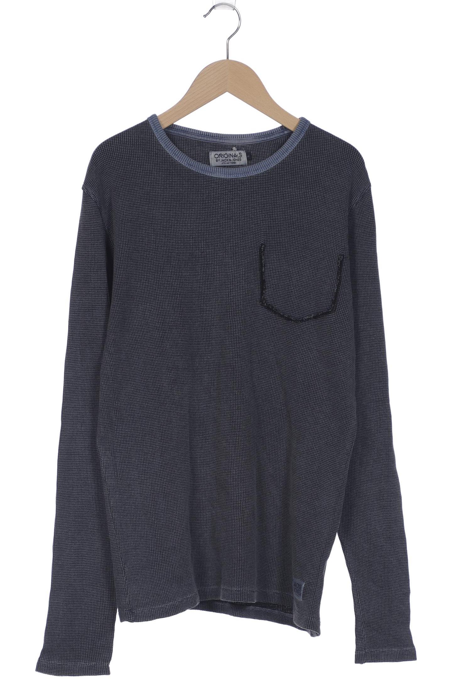 

Jack & Jones Herren Langarmshirt, marineblau, Gr. 46