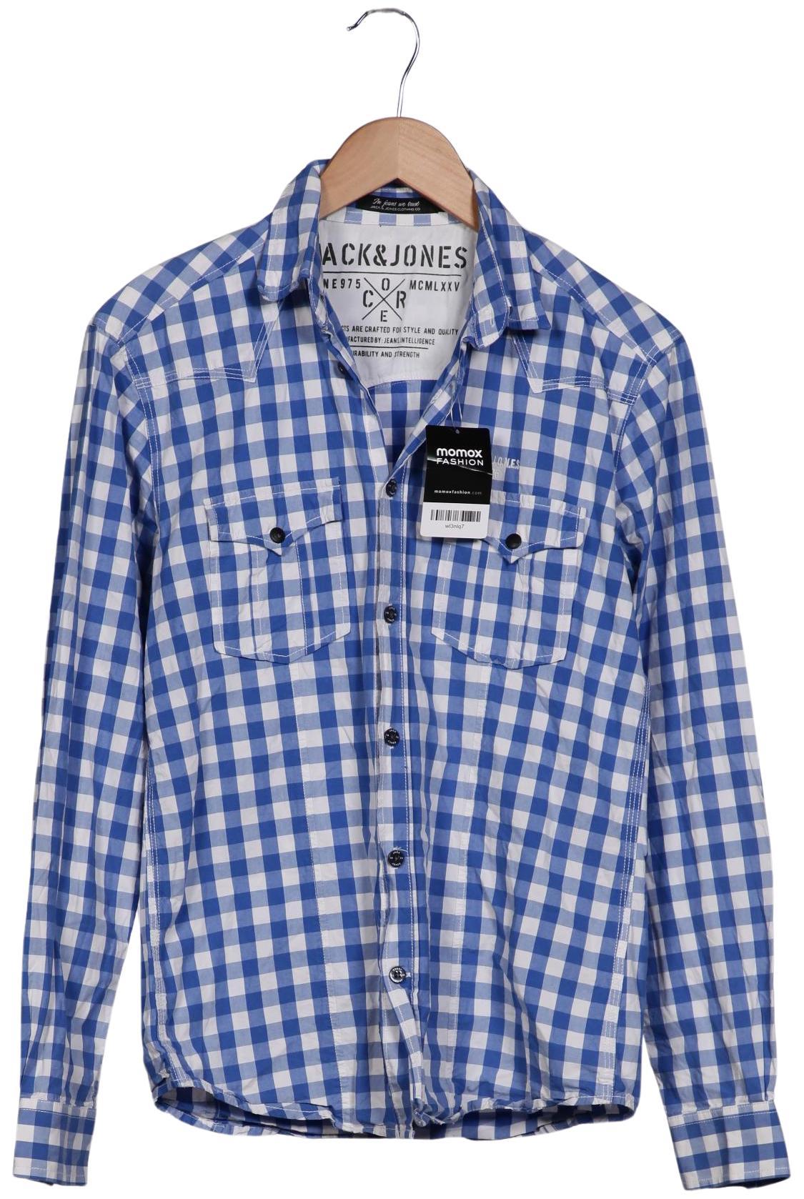 

Jack & Jones Herren Hemd, blau, Gr. 46
