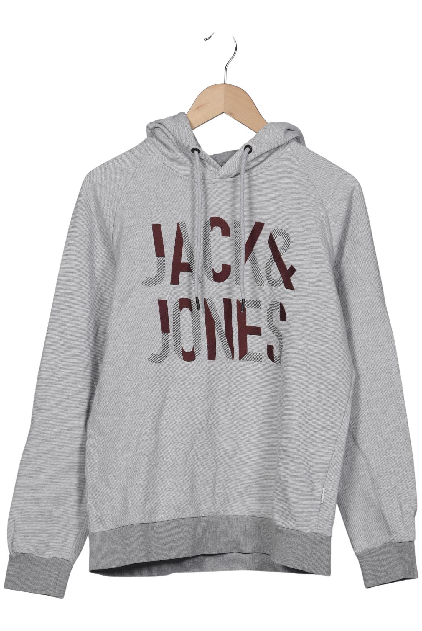 

Jack & Jones Herren Kapuzenpullover, grau, Gr. 48