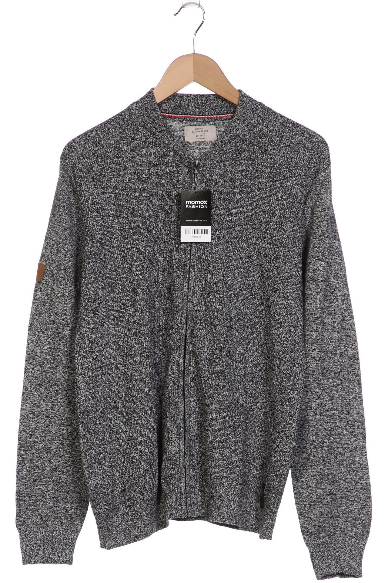 

Jack & Jones Herren Strickjacke, grau, Gr. 48