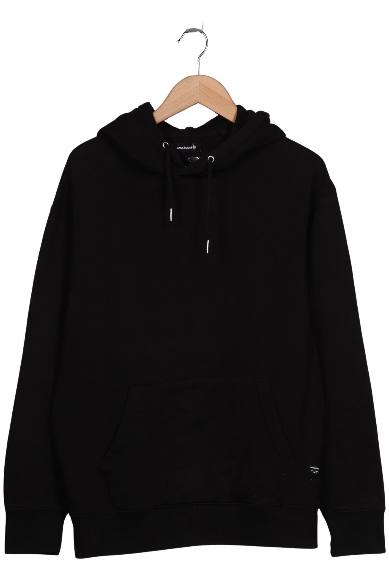 

Jack & Jones Herren Kapuzenpullover, schwarz, Gr. 52