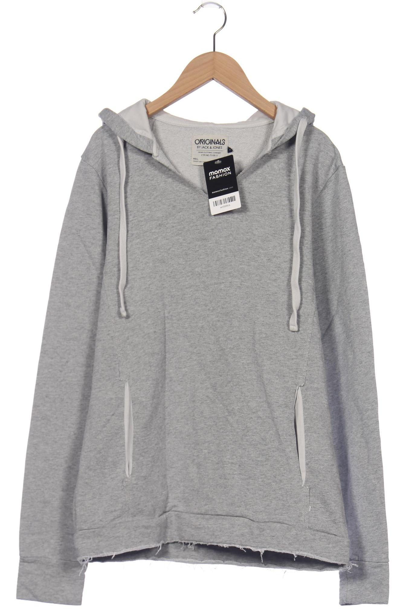 

JACK & JONES Herren Kapuzenpullover, grau