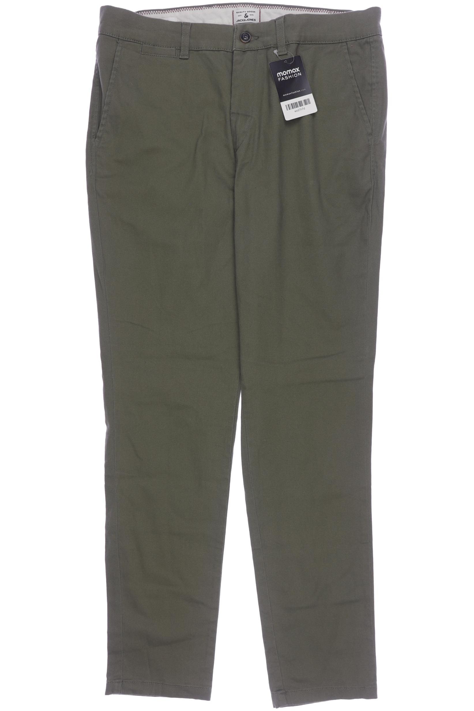 

Jack & Jones Herren Stoffhose, grün, Gr. 33