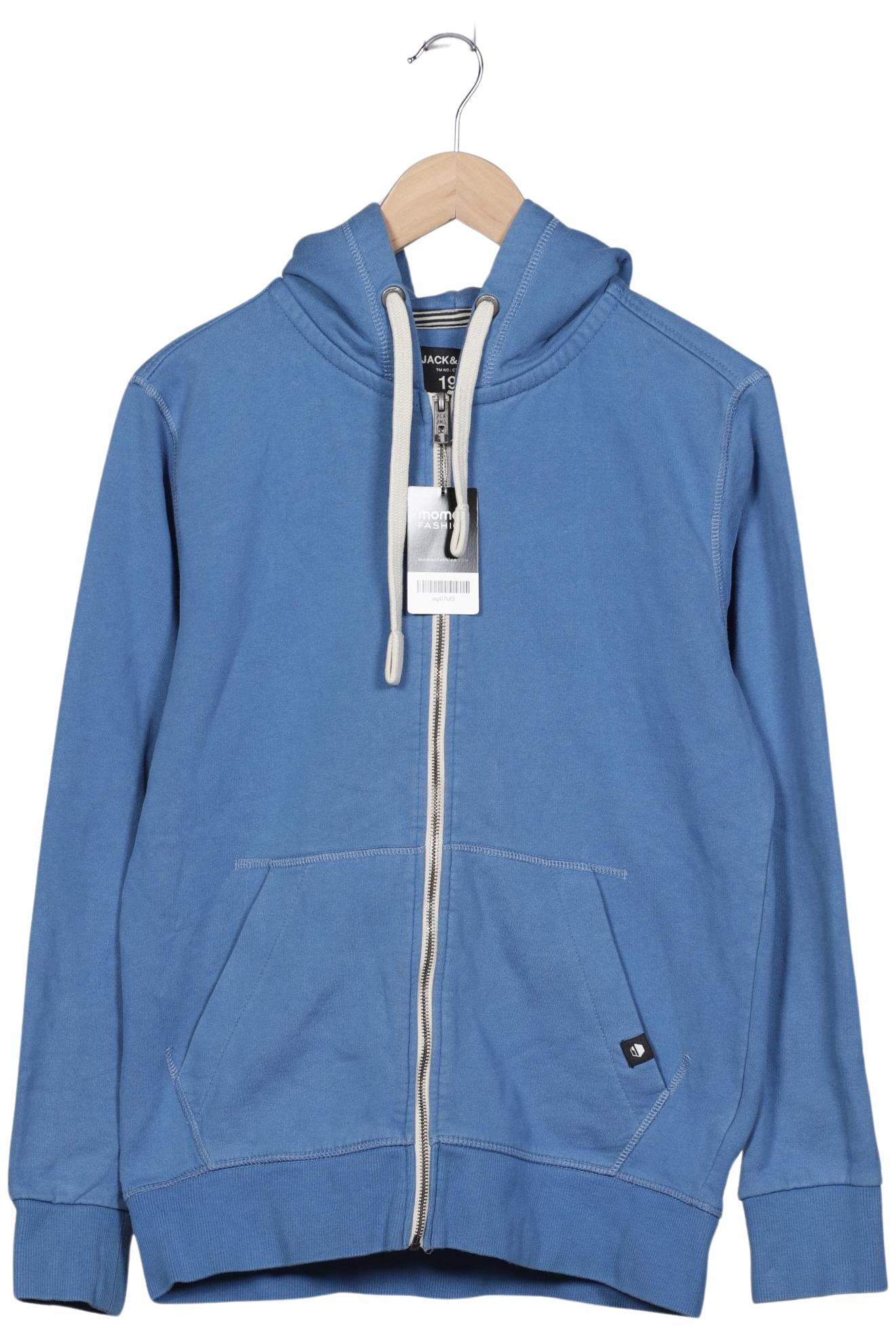 

Jack & Jones Herren Kapuzenpullover, blau, Gr. 48