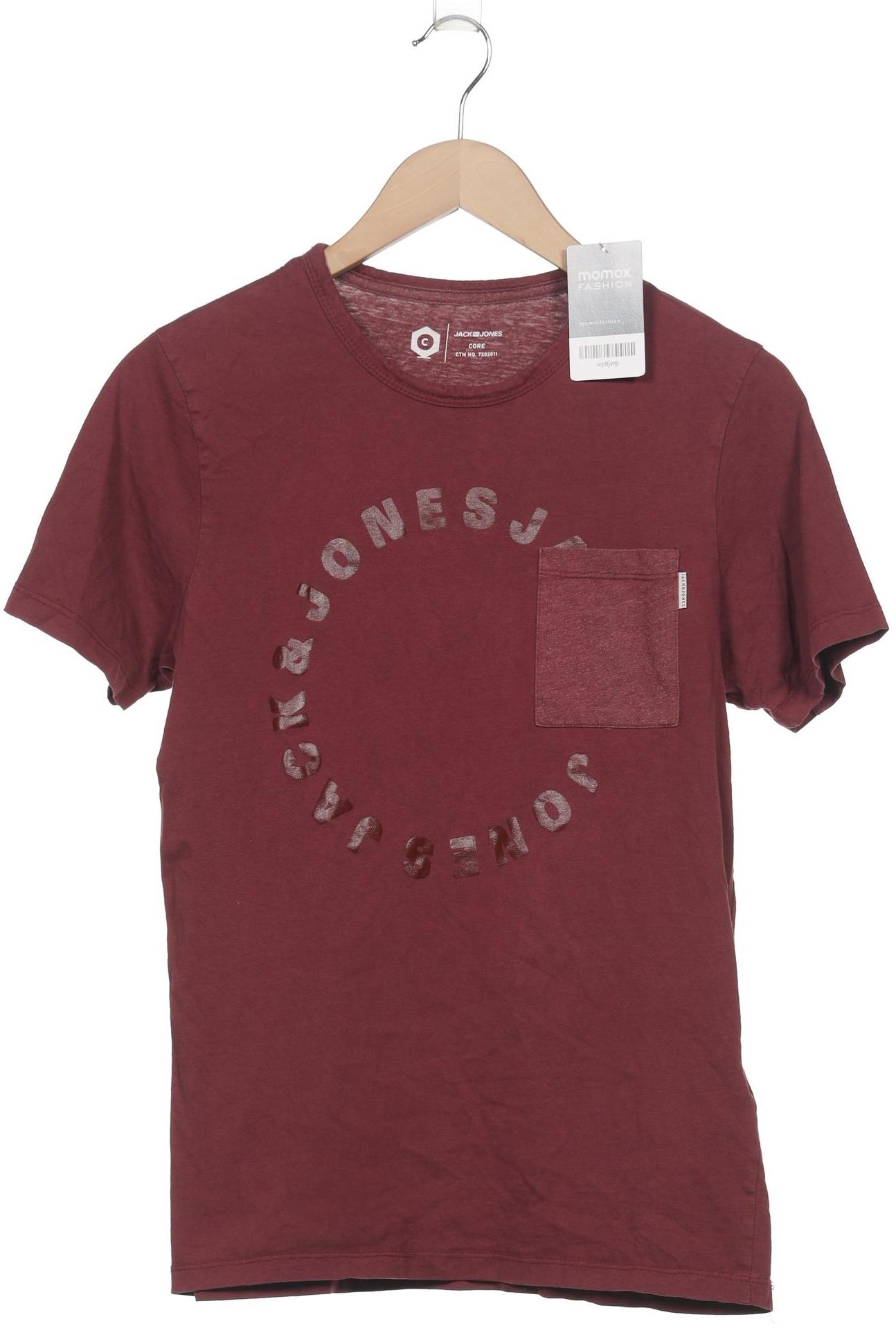 

Jack & Jones Herren T-Shirt, bordeaux, Gr. 48