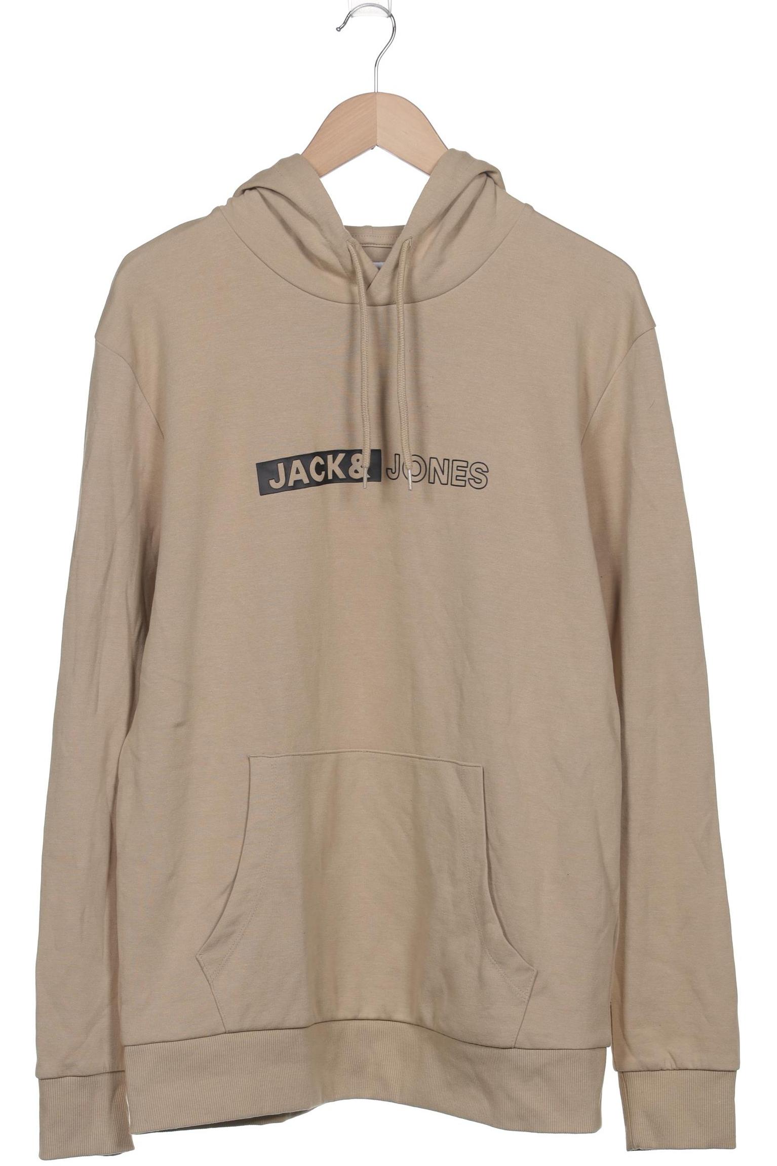 

Jack & Jones Herren Kapuzenpullover, beige, Gr. 54