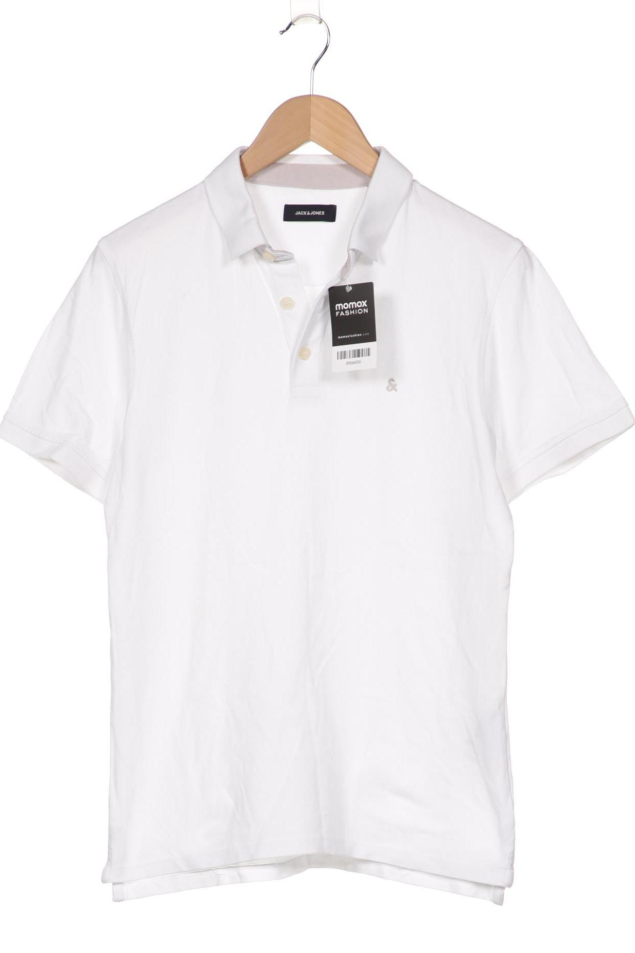 

Jack & Jones Herren Poloshirt, weiß, Gr. 48