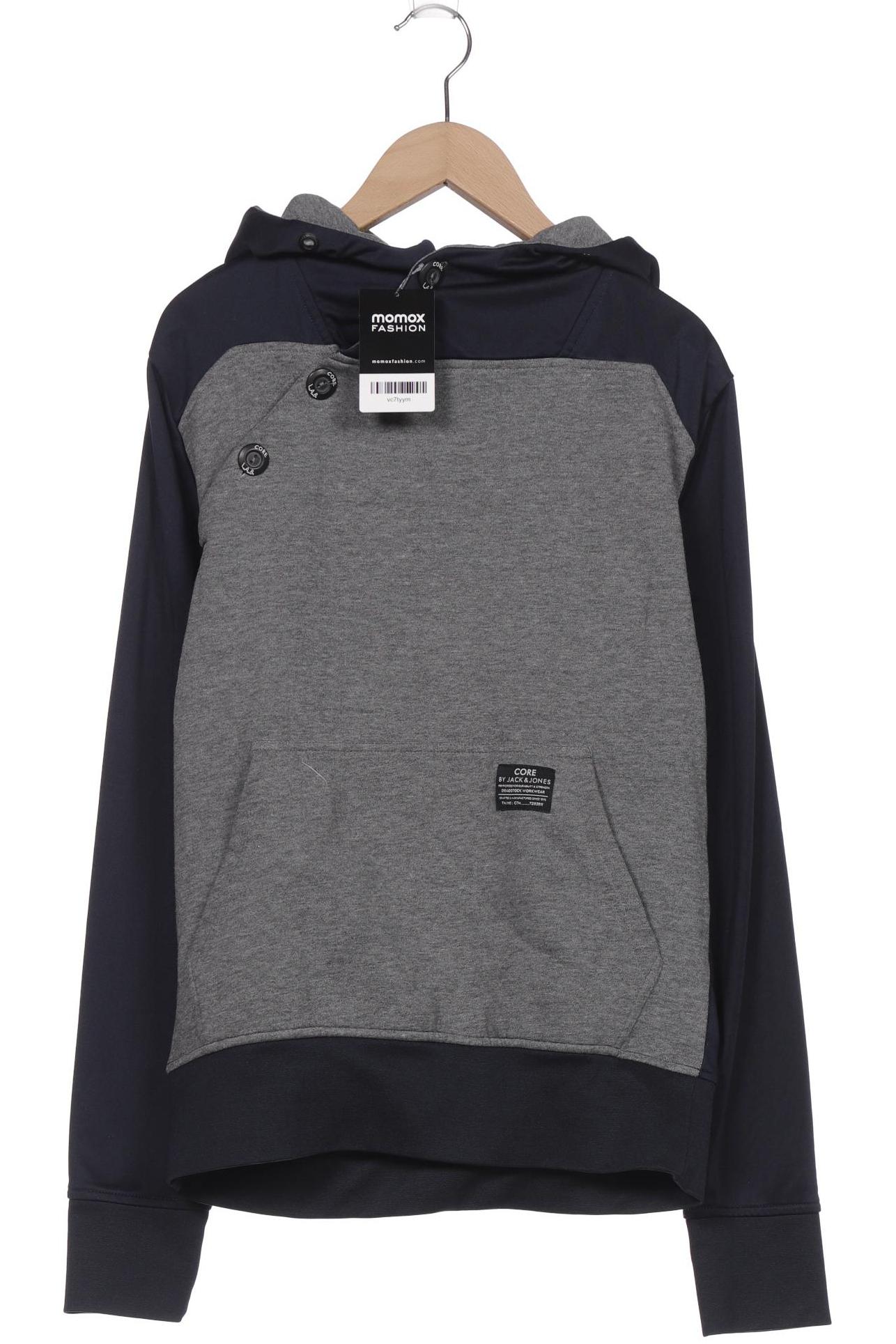 

Jack & Jones Herren Kapuzenpullover, grau, Gr. 46