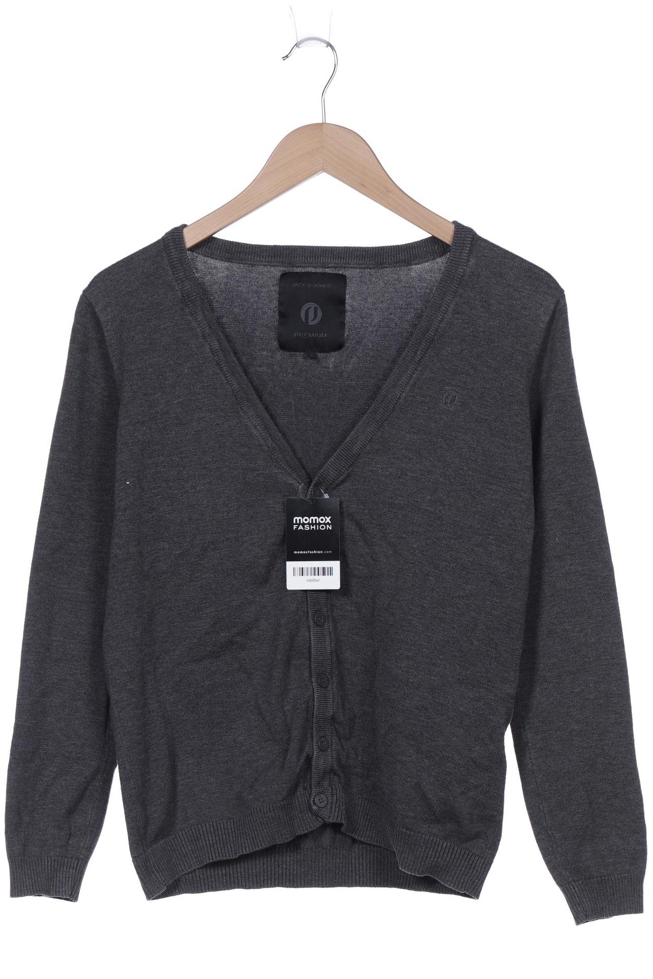 

Jack & Jones Herren Strickjacke, grau, Gr. 46