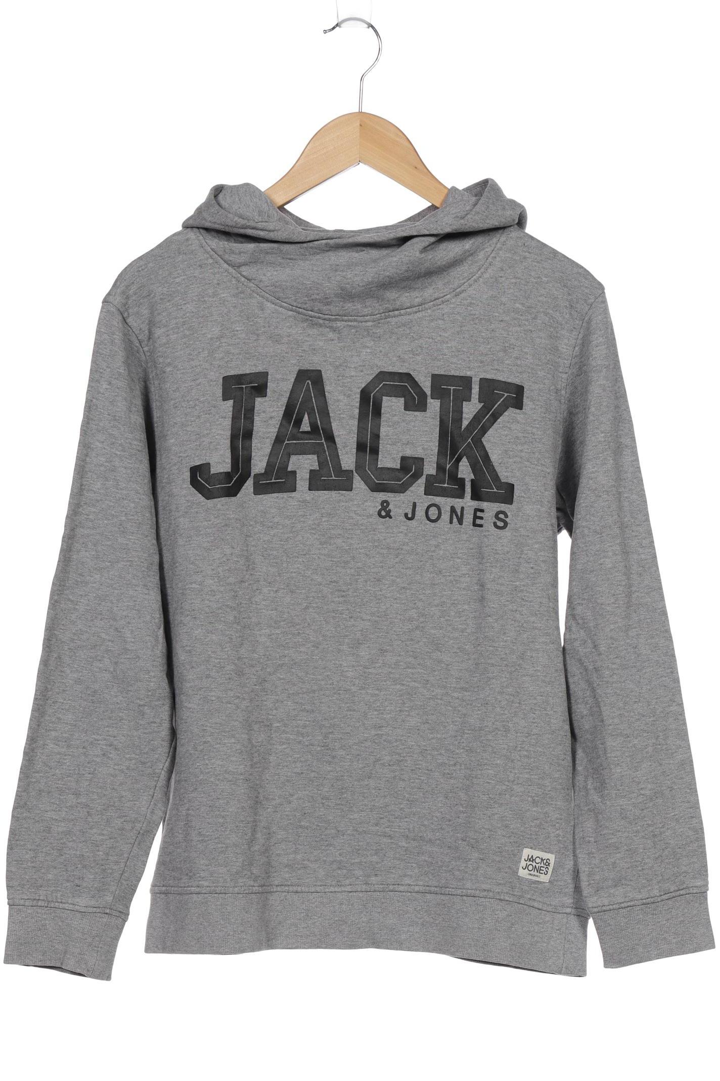 

Jack & Jones Herren Kapuzenpullover, grau, Gr. 52