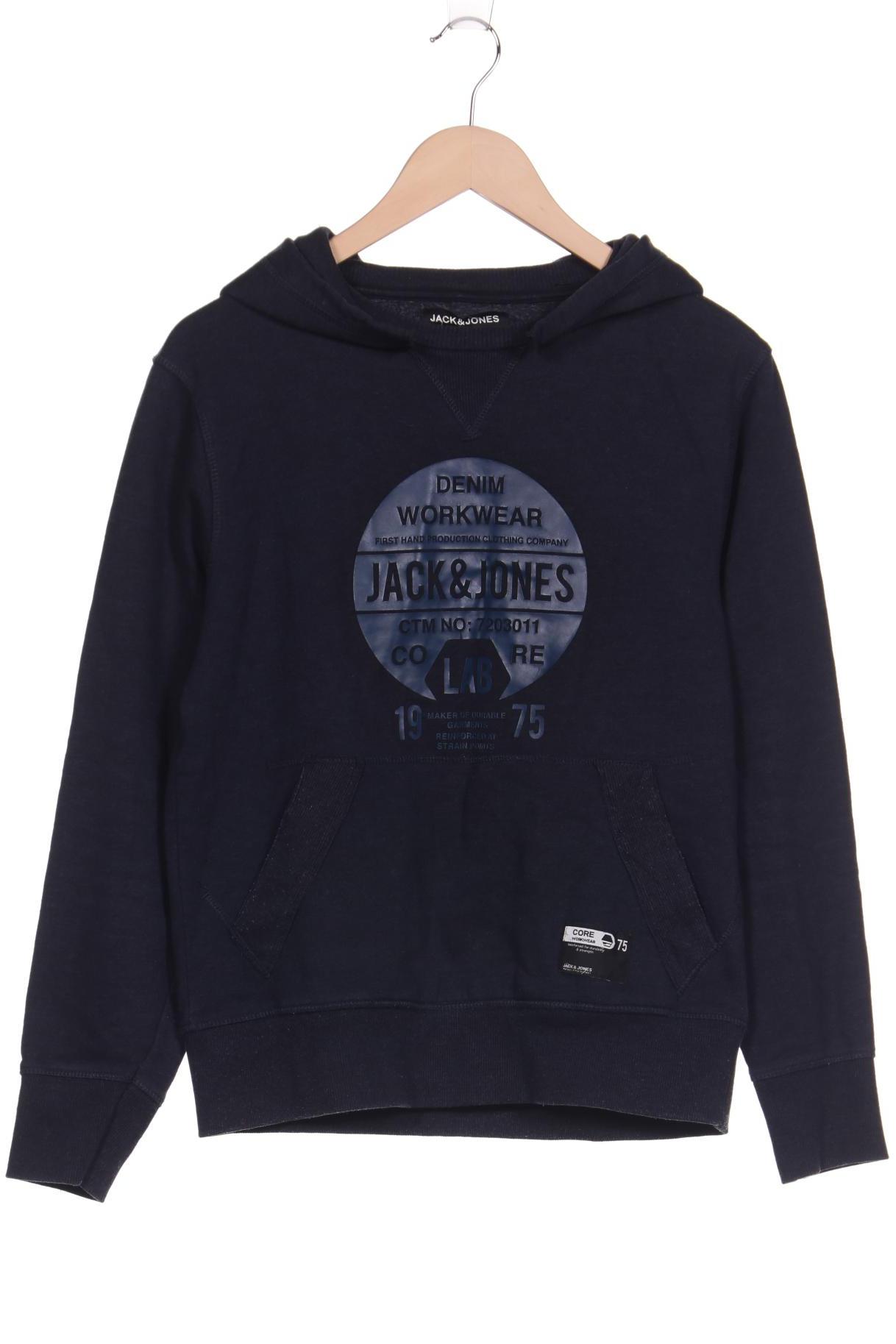 

Jack & Jones Herren Kapuzenpullover, marineblau, Gr. 46