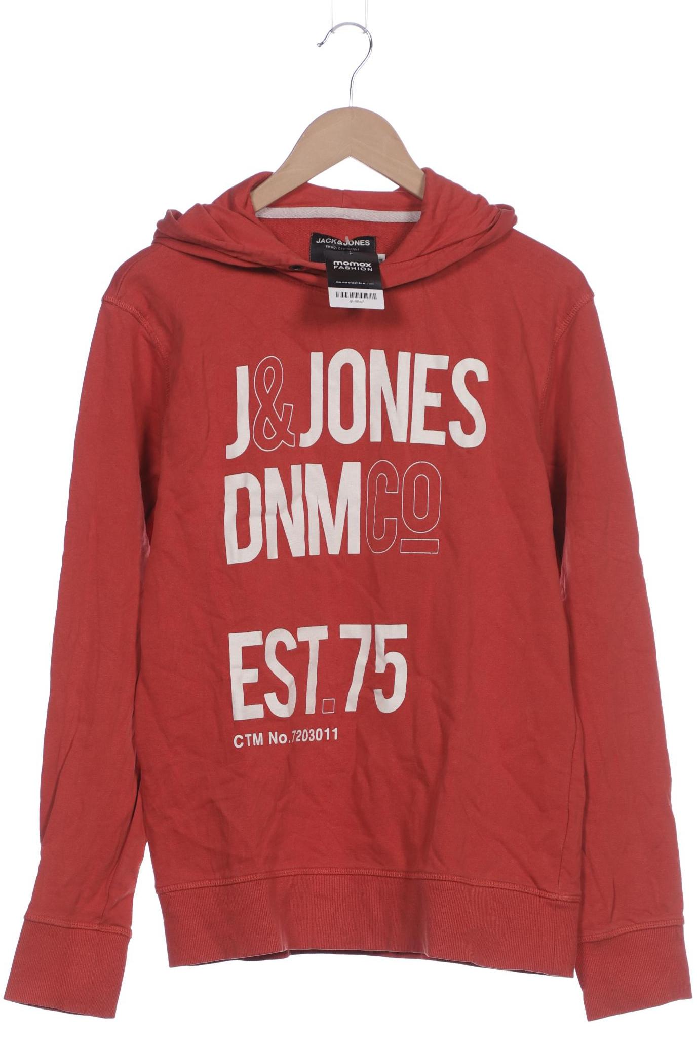 

Jack & Jones Herren Kapuzenpullover, rot, Gr. 52