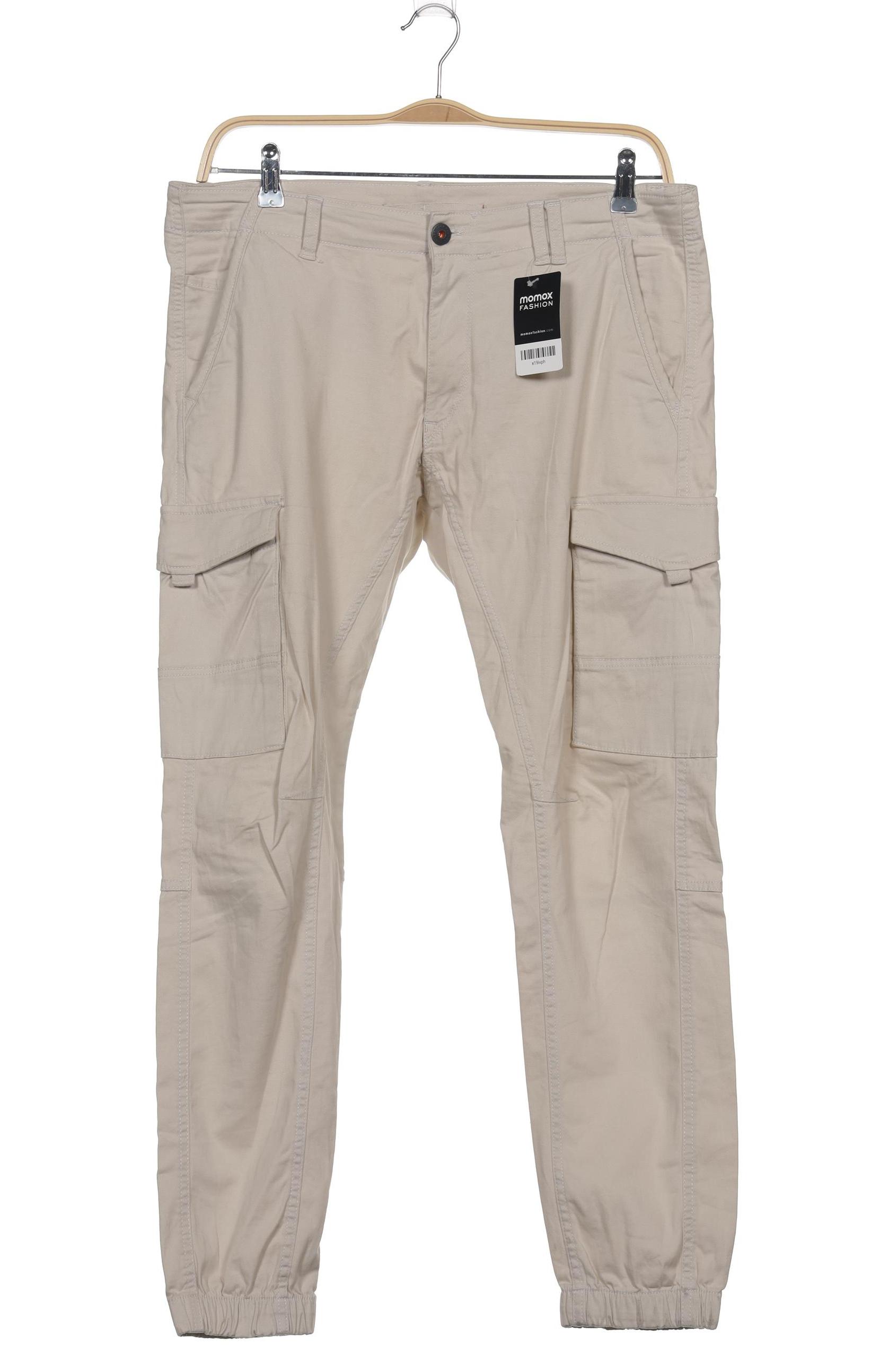 

Jack & Jones Herren Stoffhose, cremeweiß, Gr. 36