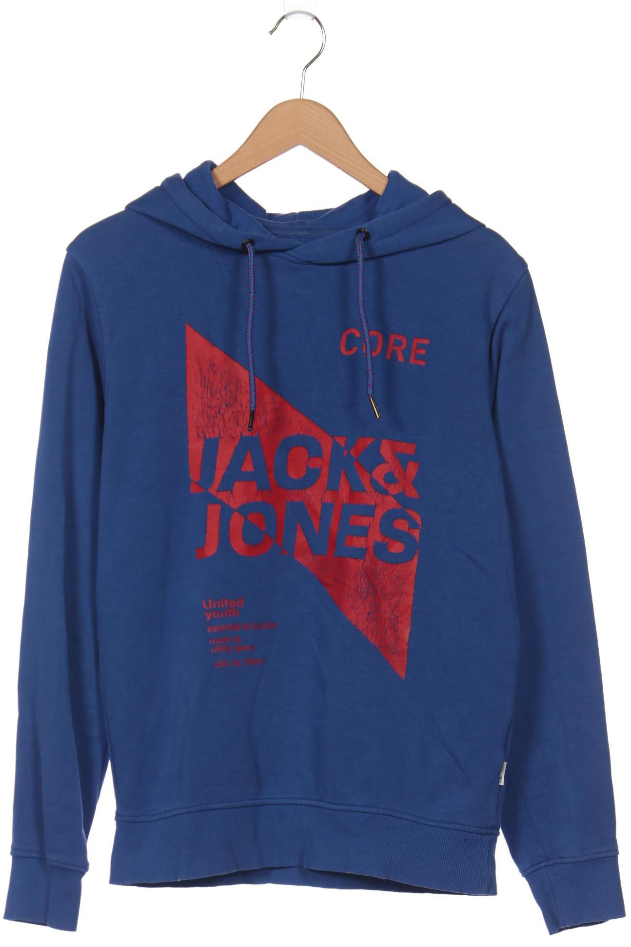 

JACK & JONES Herren Kapuzenpullover, blau
