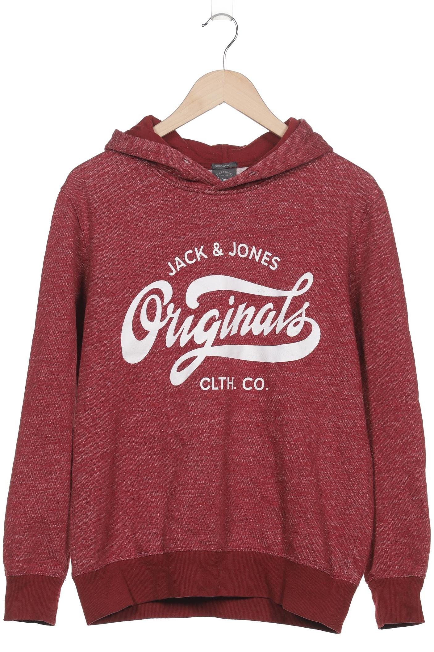 

Jack & Jones Herren Kapuzenpullover, bordeaux, Gr. 48