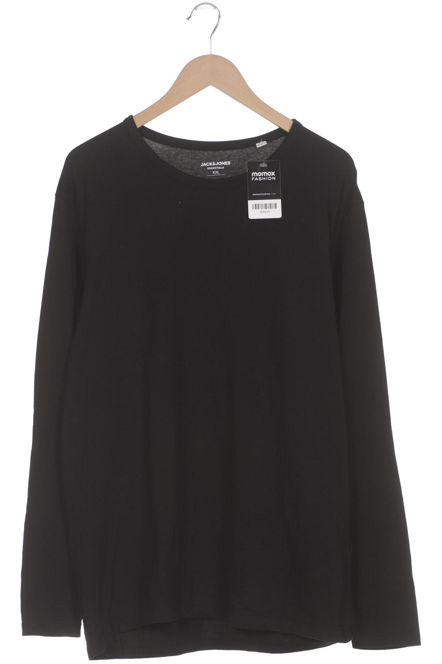 

Jack & Jones Herren Langarmshirt, schwarz, Gr. 56