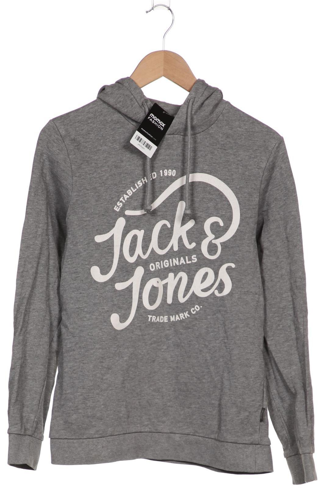 

Jack & Jones Herren Kapuzenpullover, grau, Gr. 46