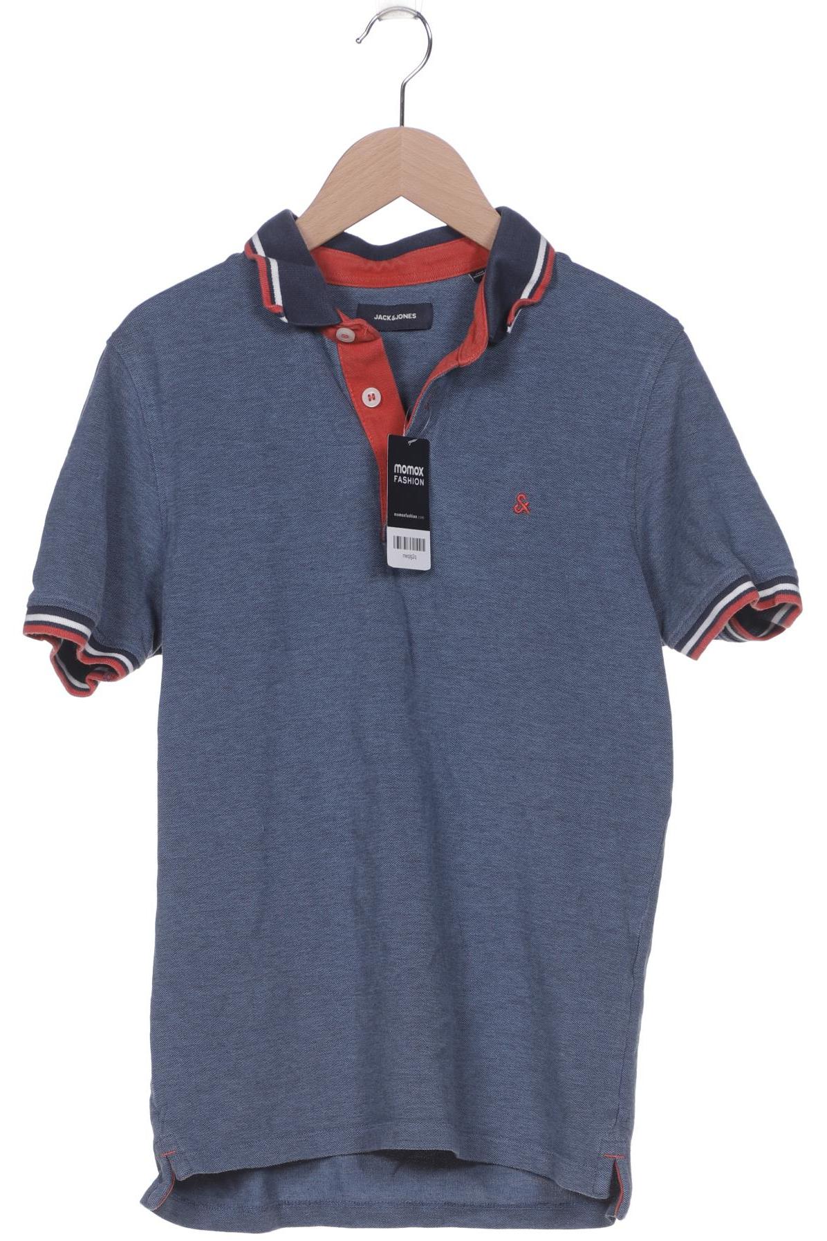 

Jack & Jones Herren Poloshirt, blau, Gr. 46
