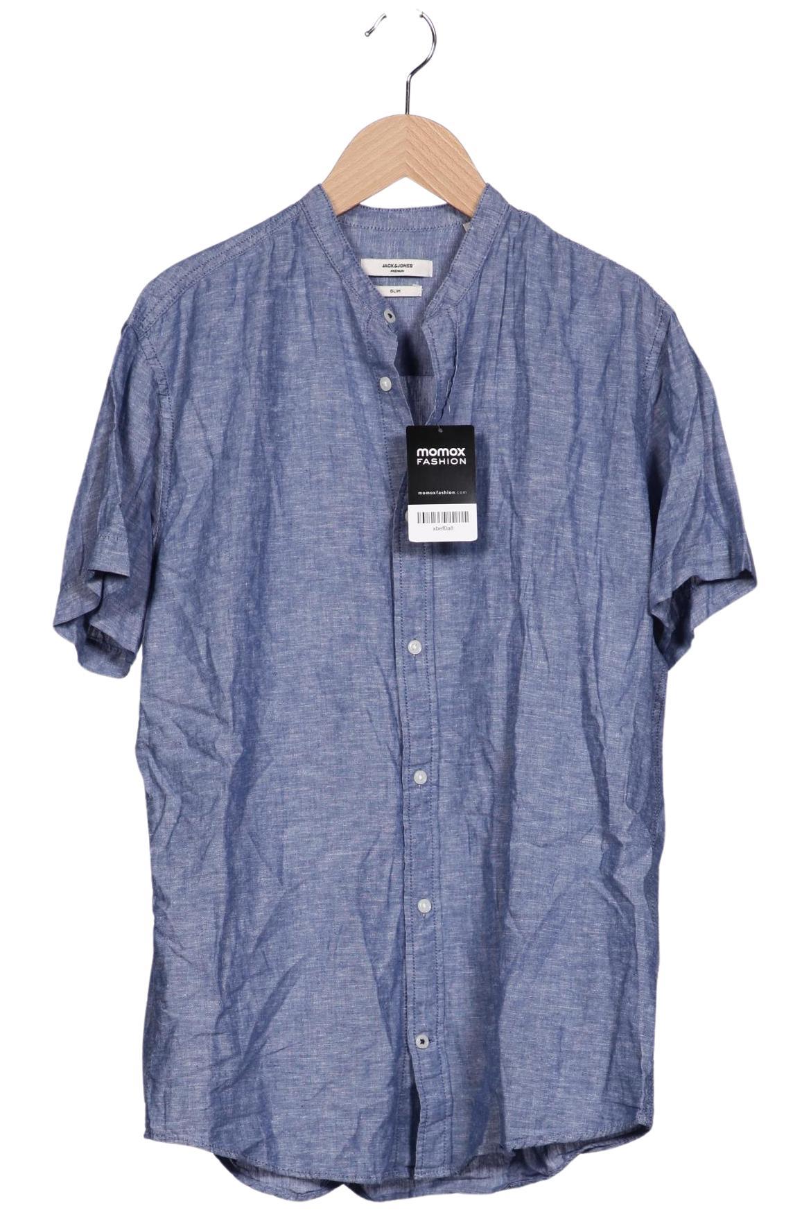 

Jack & Jones Herren Hemd, blau, Gr. 46
