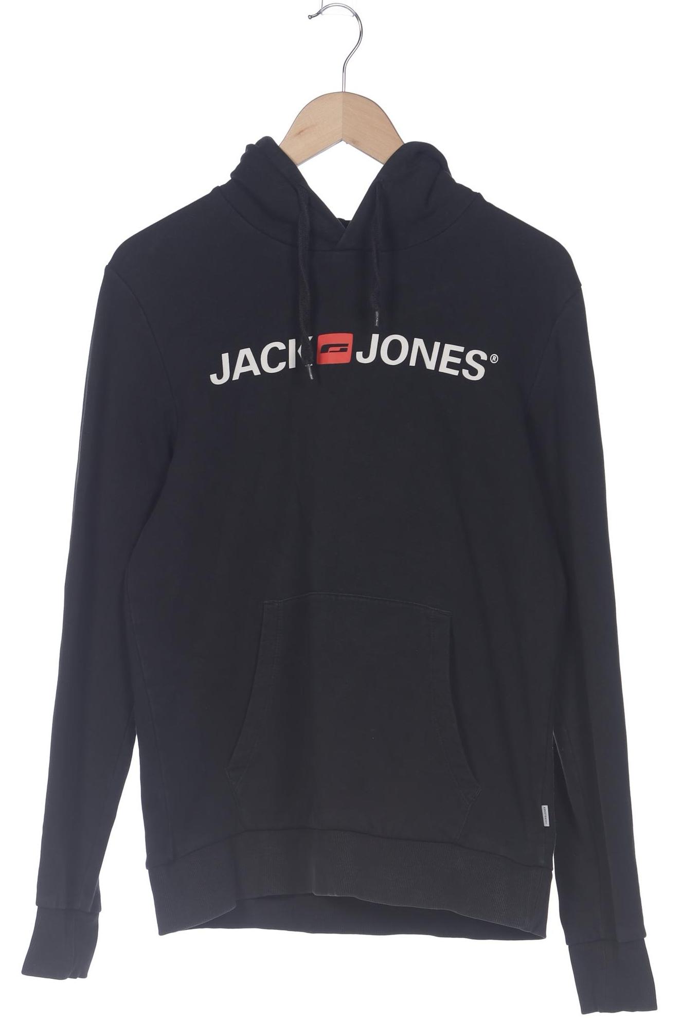 

Jack & Jones Herren Kapuzenpullover, schwarz, Gr. 46