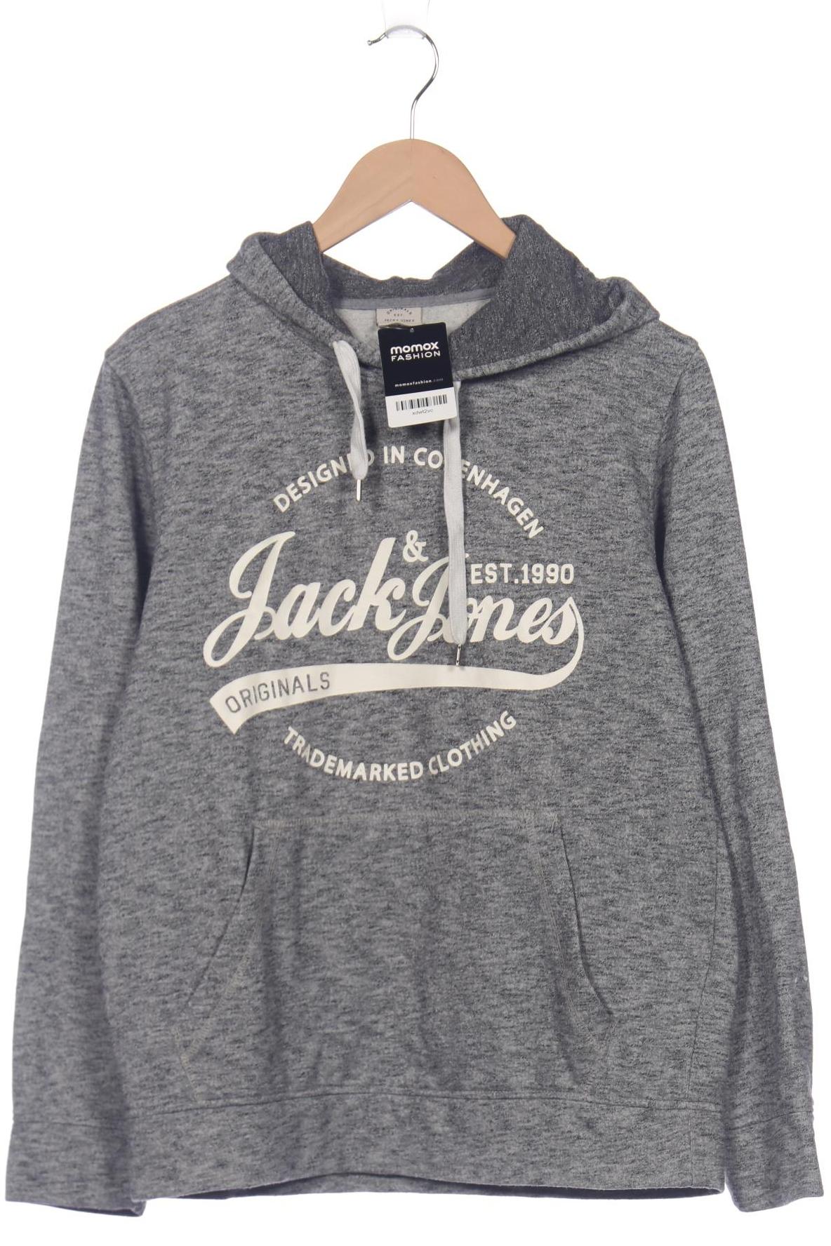 

Jack & Jones Herren Kapuzenpullover, grau, Gr. 52
