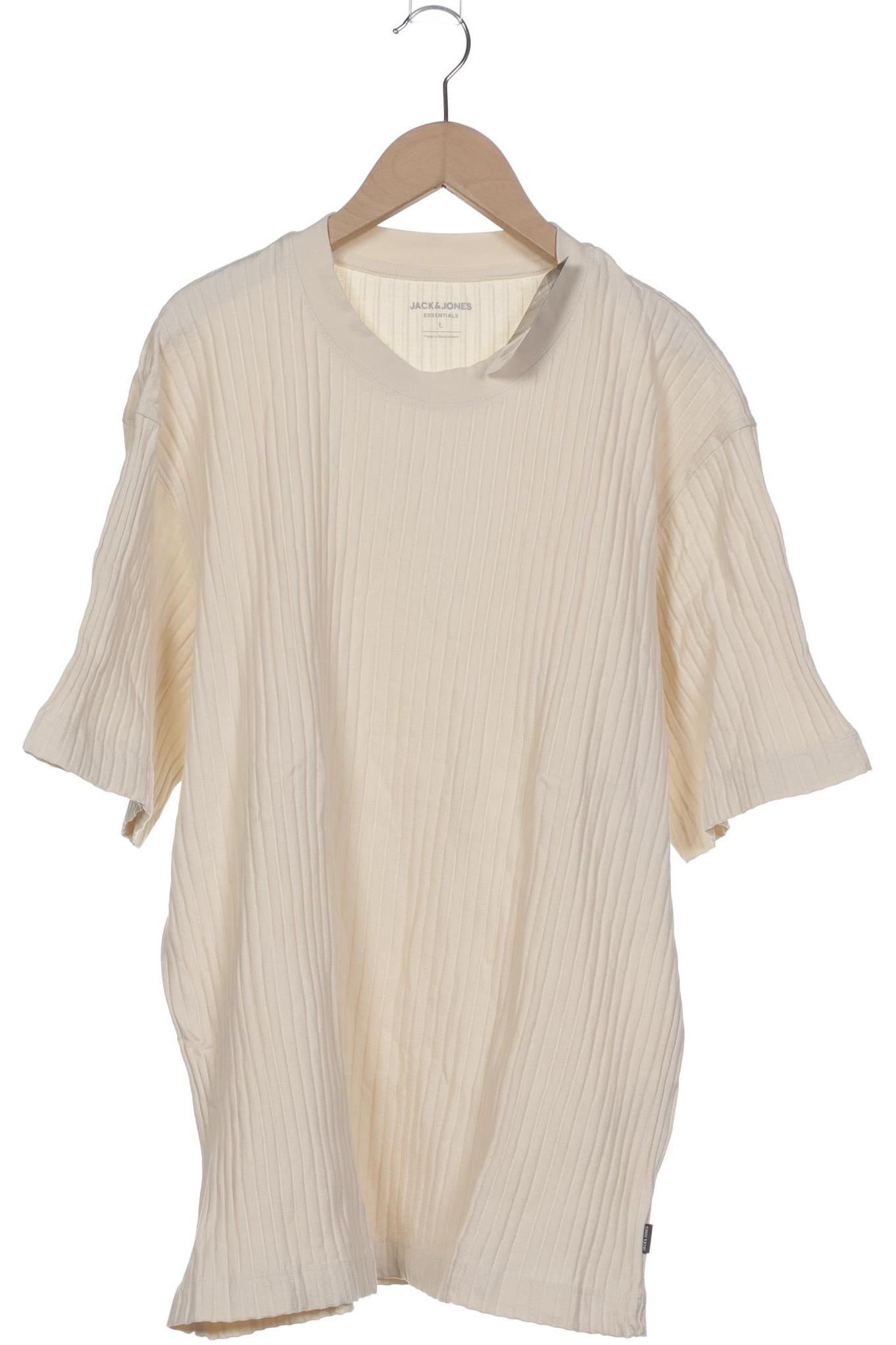 

Jack & Jones Herren T-Shirt, cremeweiß, Gr. 52