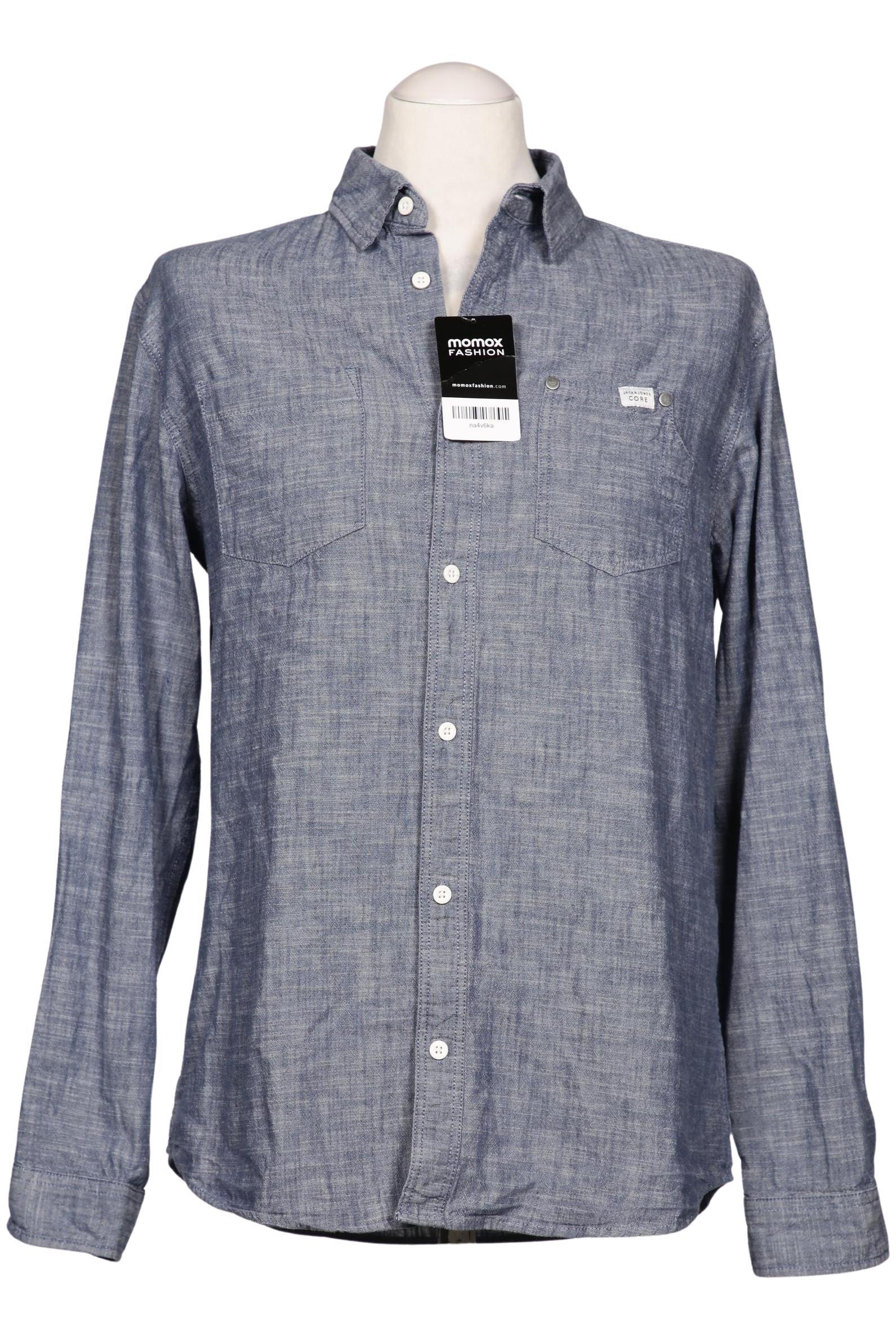 

Jack & Jones Herren Hemd, blau, Gr. 52