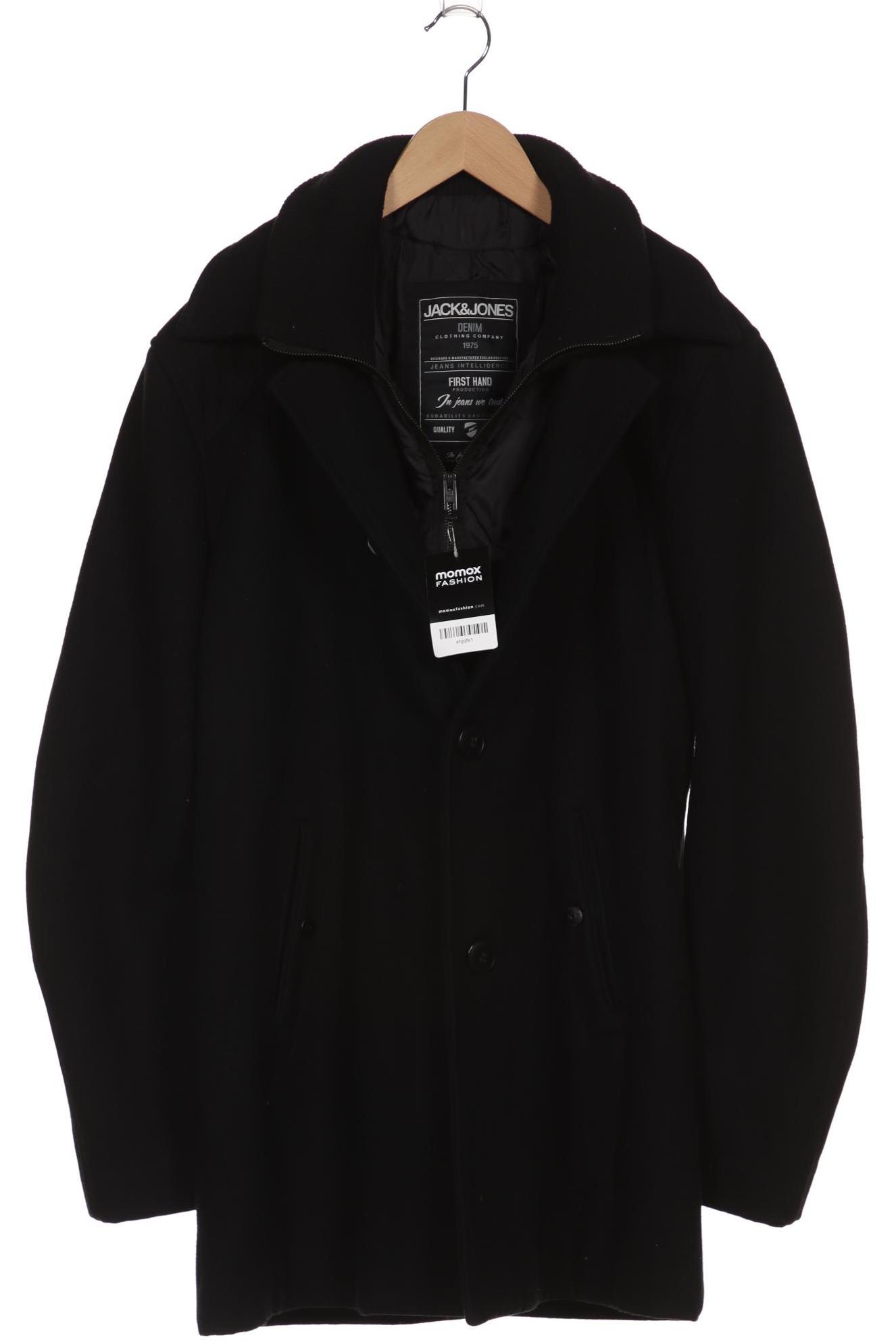 

JACK & JONES Herren Mantel, schwarz