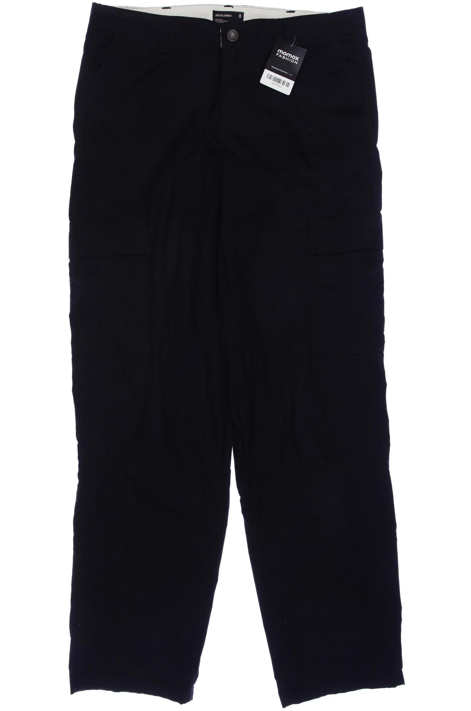 

Jack & Jones Herren Stoffhose, schwarz, Gr. 50