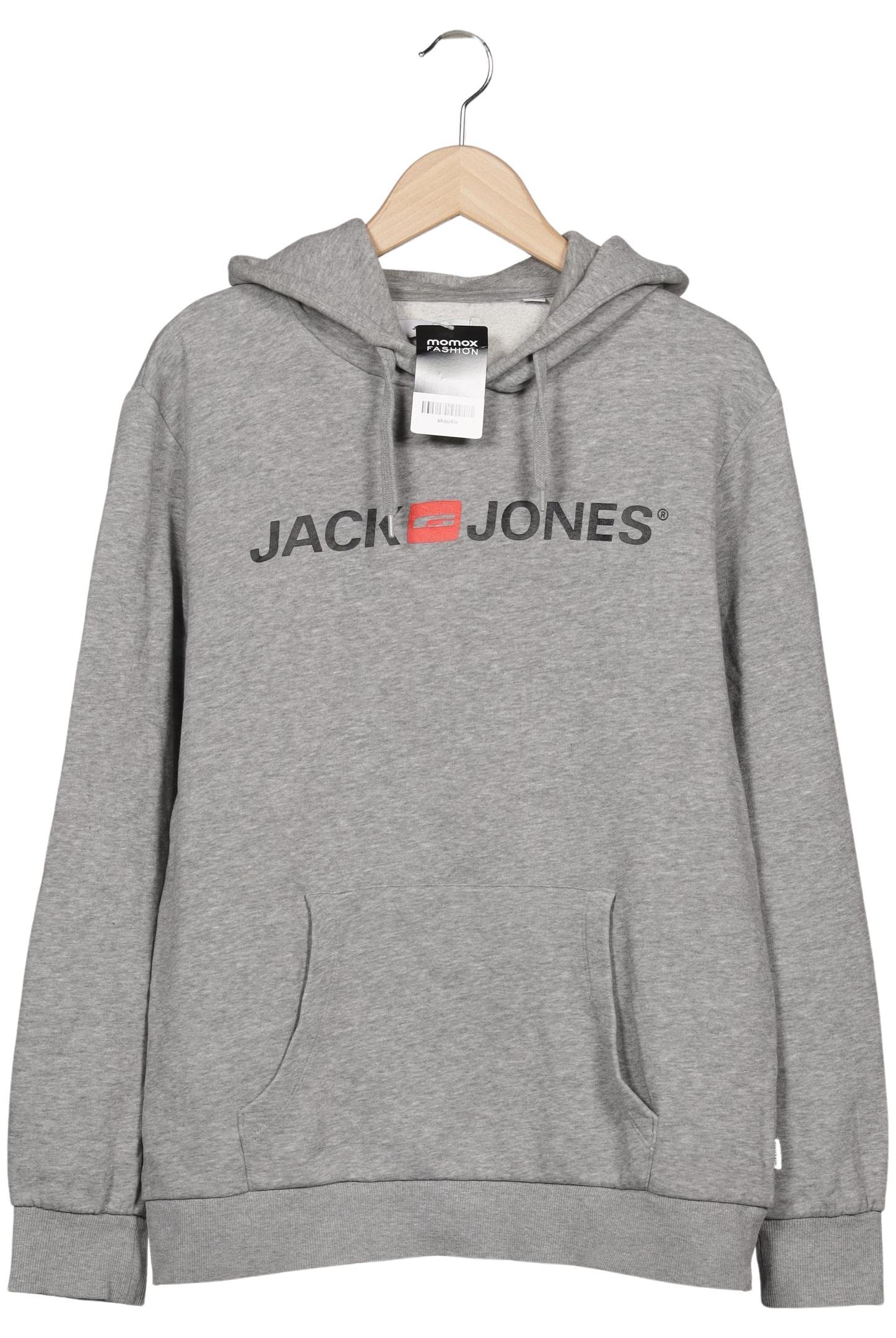 

Jack & Jones Herren Kapuzenpullover, grau, Gr. 52