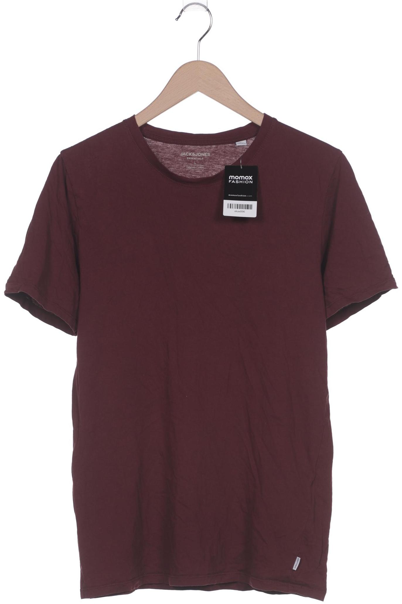 

Jack & Jones Herren T-Shirt, bordeaux, Gr. 52
